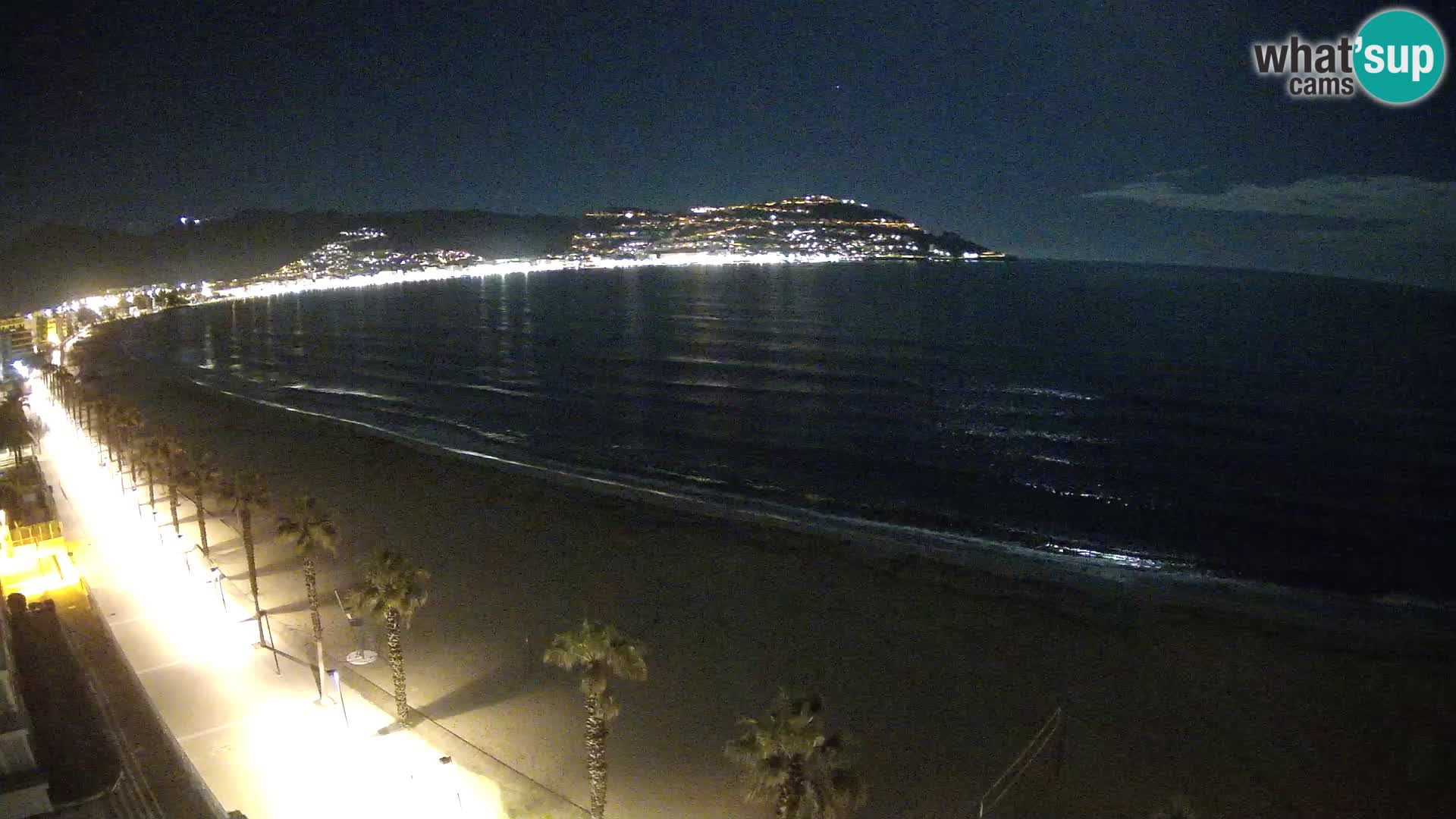 Webcam Costa Brava Roses Strand – Montecarlo Hotel livecam Spanien