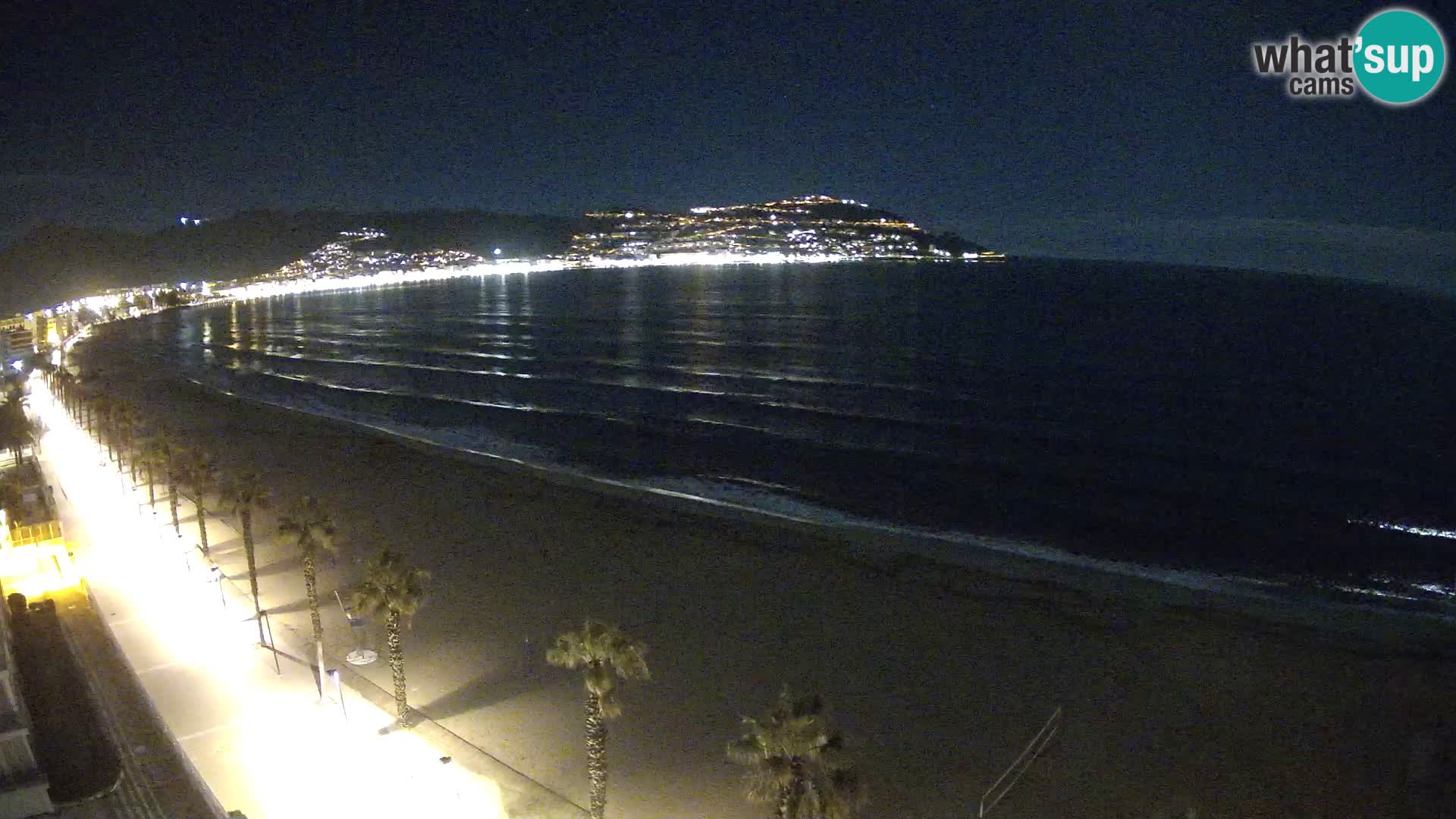 Webcam Costa Brava Roses Strand – Montecarlo Hotel livecam Spanien