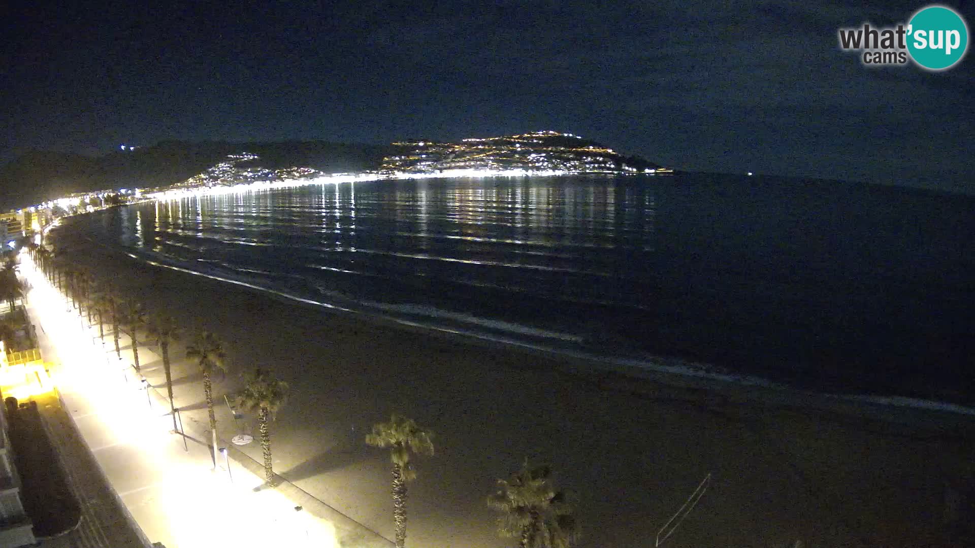 Live cam Roses  – Costa Brava spiaggia – Hotel MonteCarlo