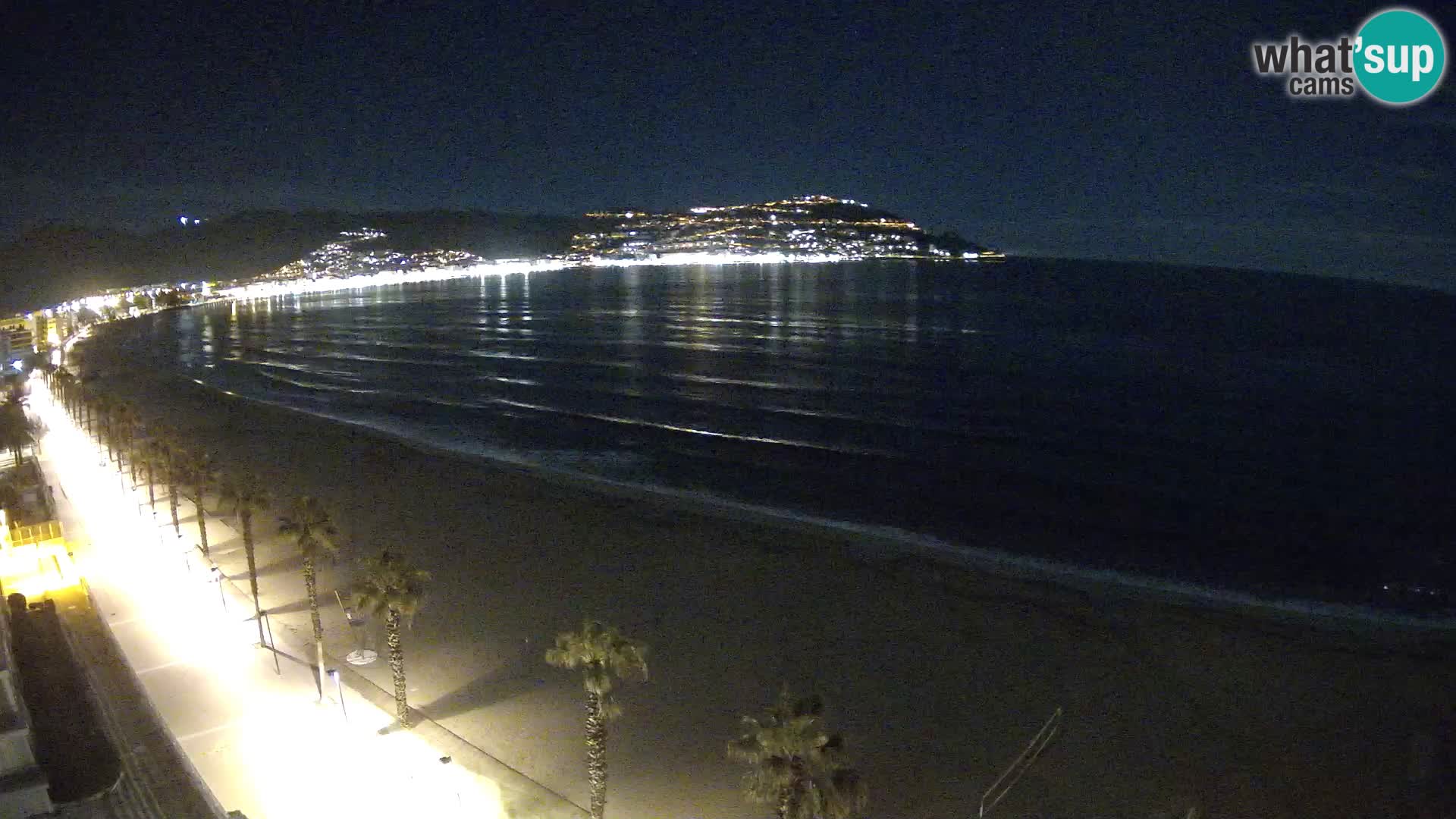 Webcam Costa Brava Roses Strand – Montecarlo Hotel livecam Spanien