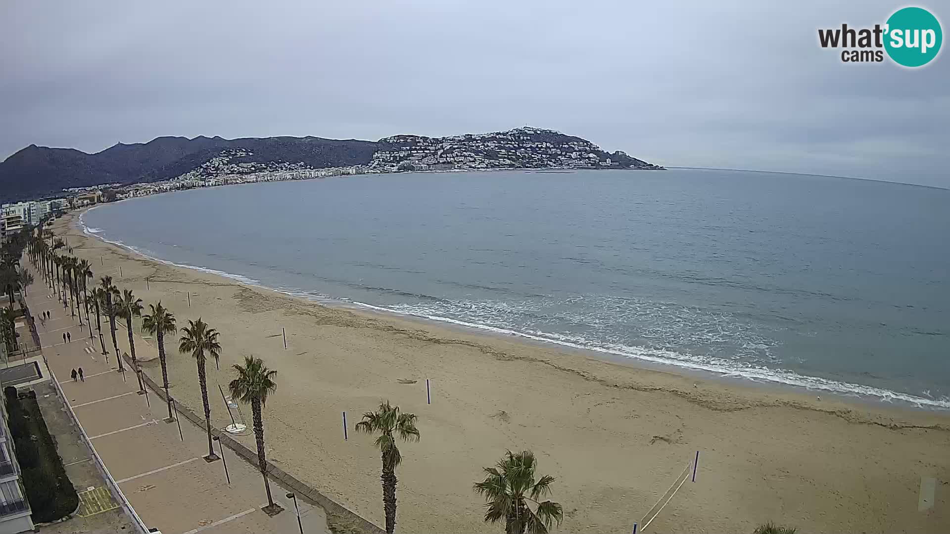 Roses camera en vivo playa Costa Brava- Hotel MonteCarlo