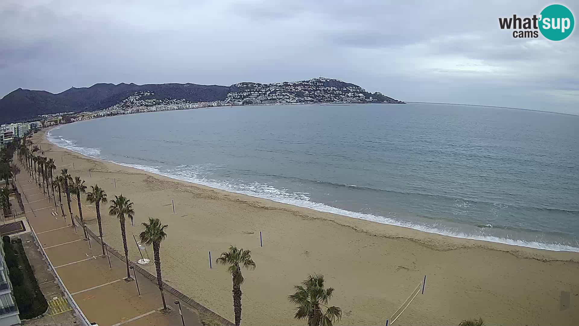 Web kamera Roses – Španijolska – Pogled sa hotela MonteCarlo