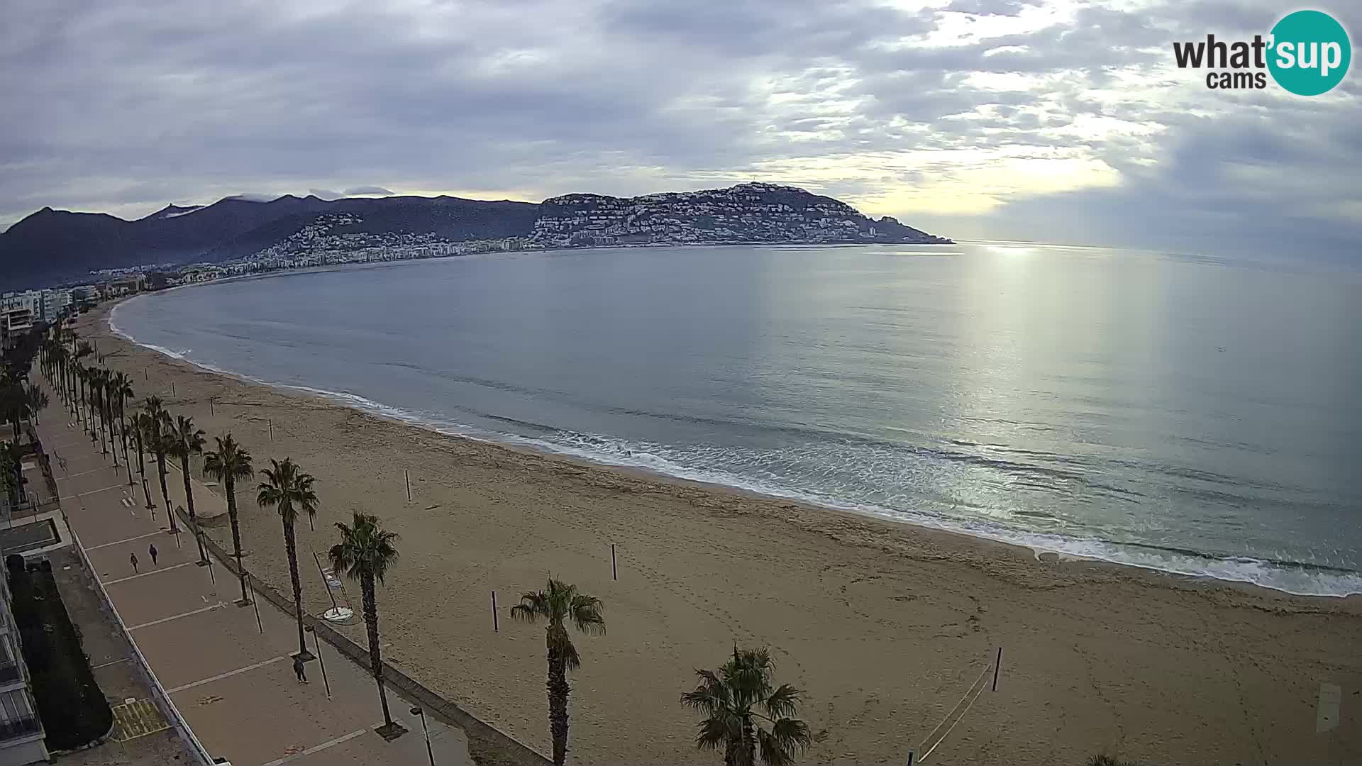 Live cam Roses  – Costa Brava spiaggia – Hotel MonteCarlo