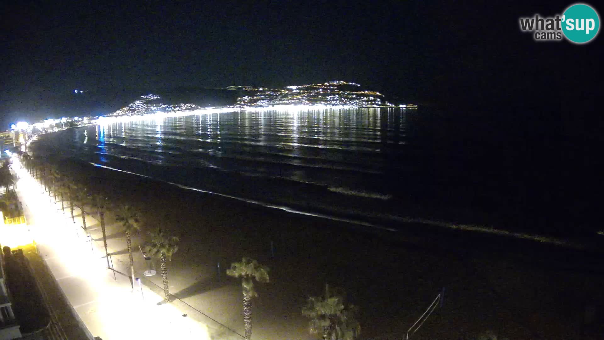 LIVEcam Roses plage Costa Brava – Hotel Montecarlo webcam Espagne