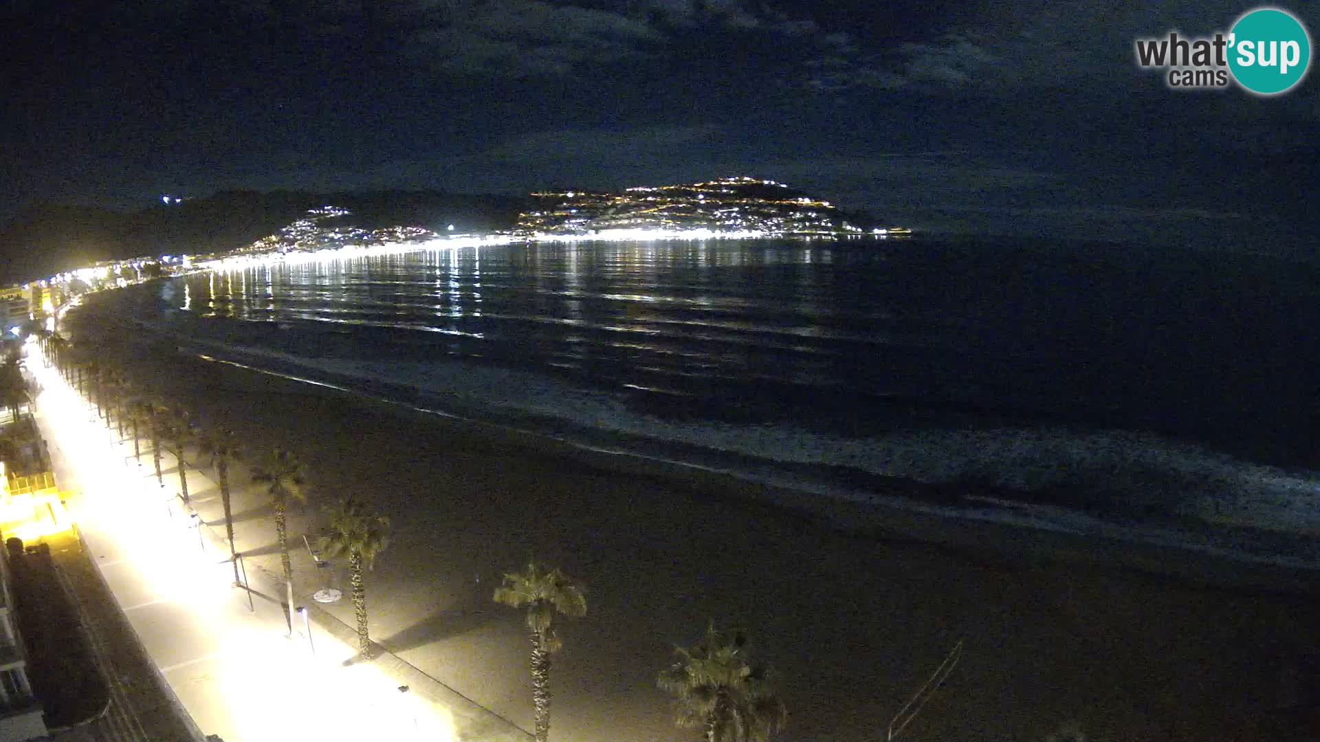 Webcam Costa Brava Roses Strand – Montecarlo Hotel livecam Spanien