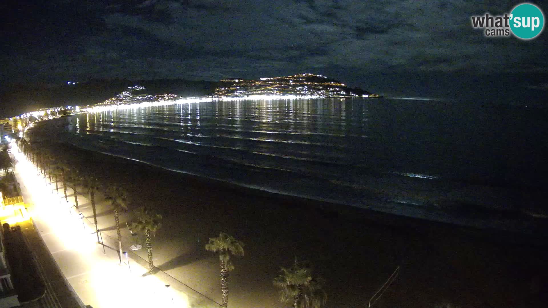 LIVEcam Roses plage Costa Brava – Hotel Montecarlo webcam Espagne