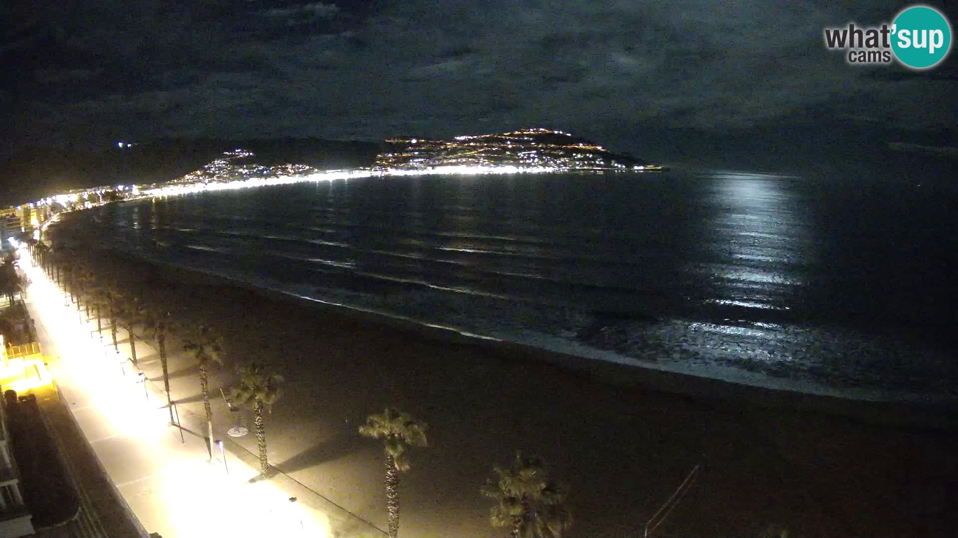 Webcam Costa Brava Roses Strand – Montecarlo Hotel livecam Spanien