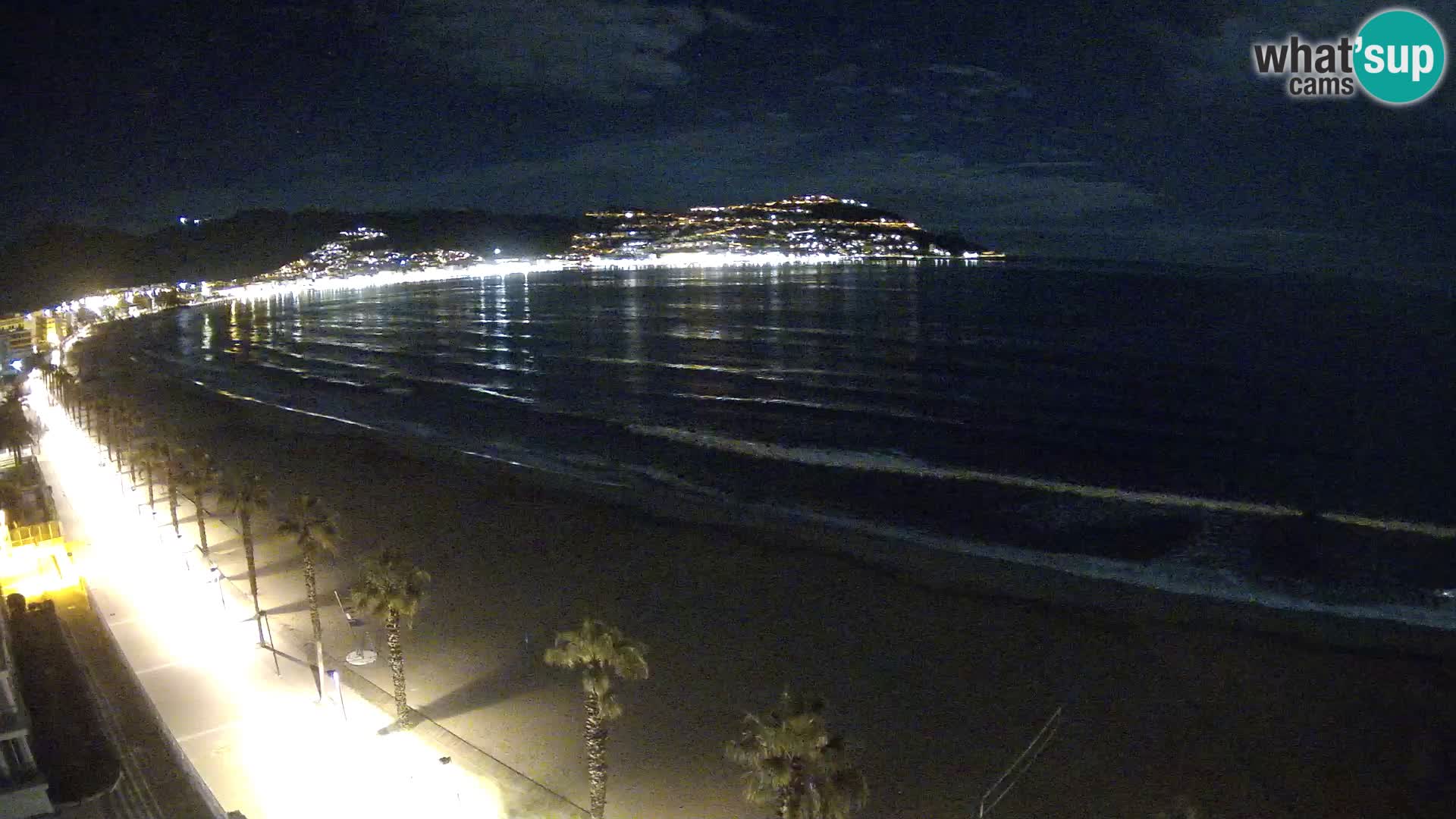 Webcam Costa Brava Roses Strand – Montecarlo Hotel livecam Spanien