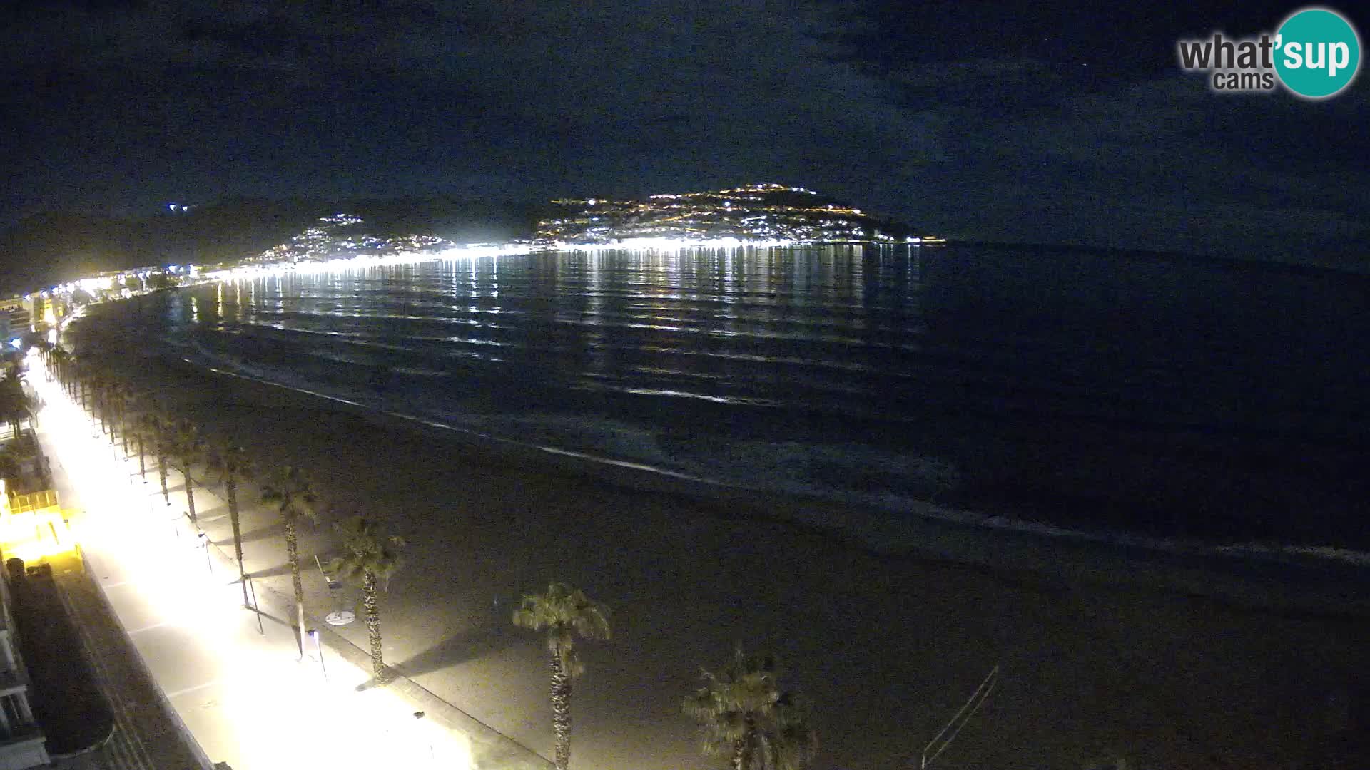 LIVEcam Roses plage Costa Brava – Hotel Montecarlo webcam Espagne