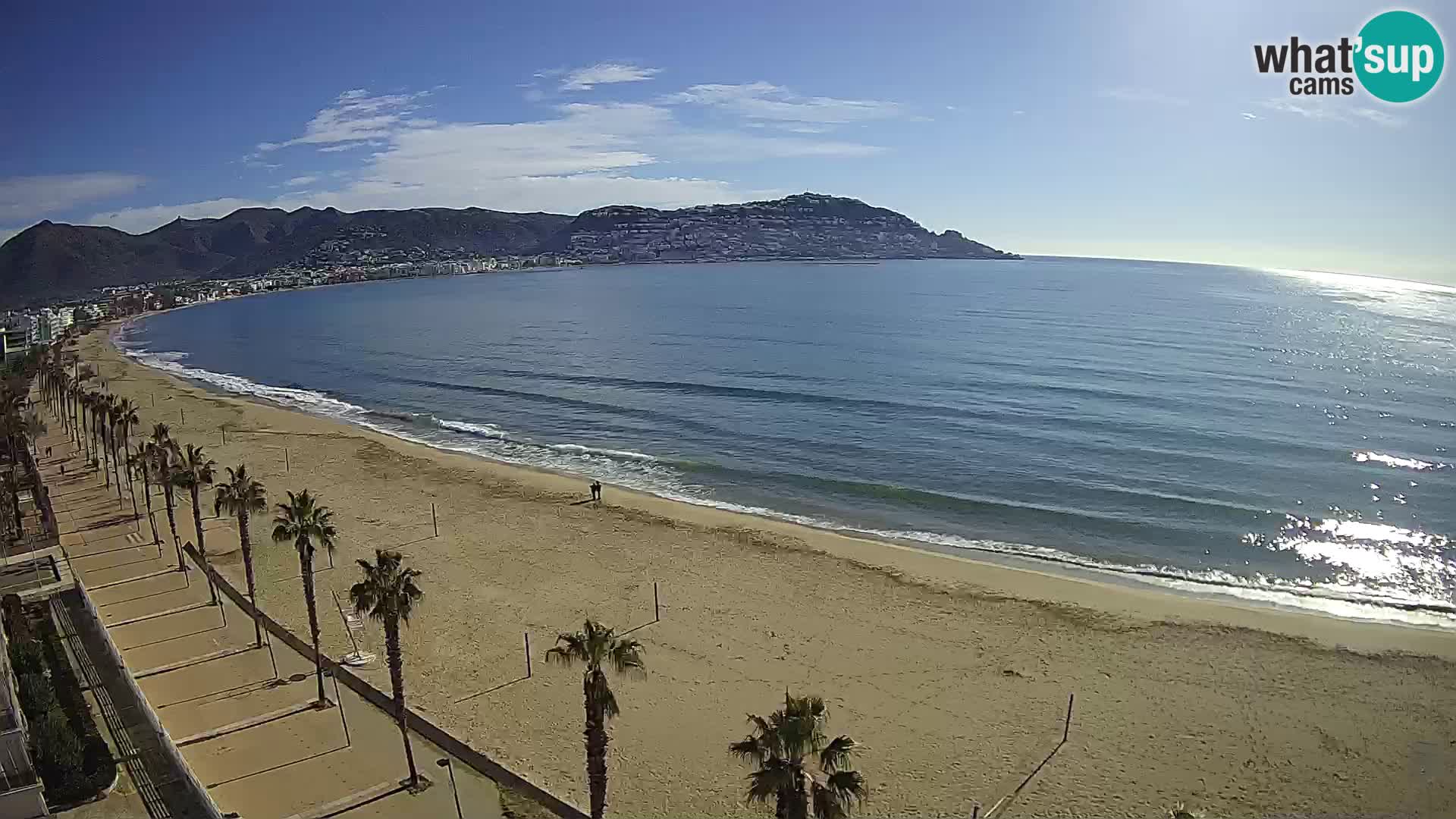 Live cam Roses  – Costa Brava spiaggia – Hotel MonteCarlo