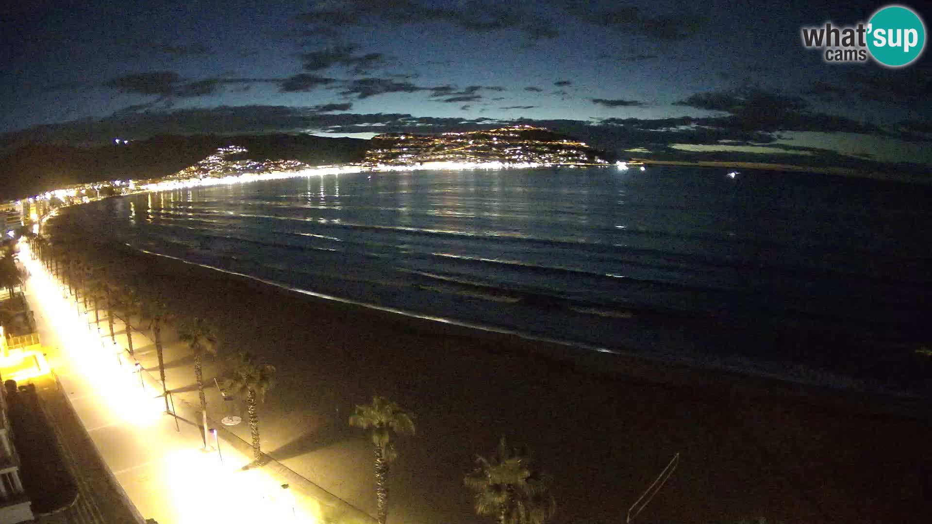 Webcam Costa Brava Roses Strand – Montecarlo Hotel livecam Spanien