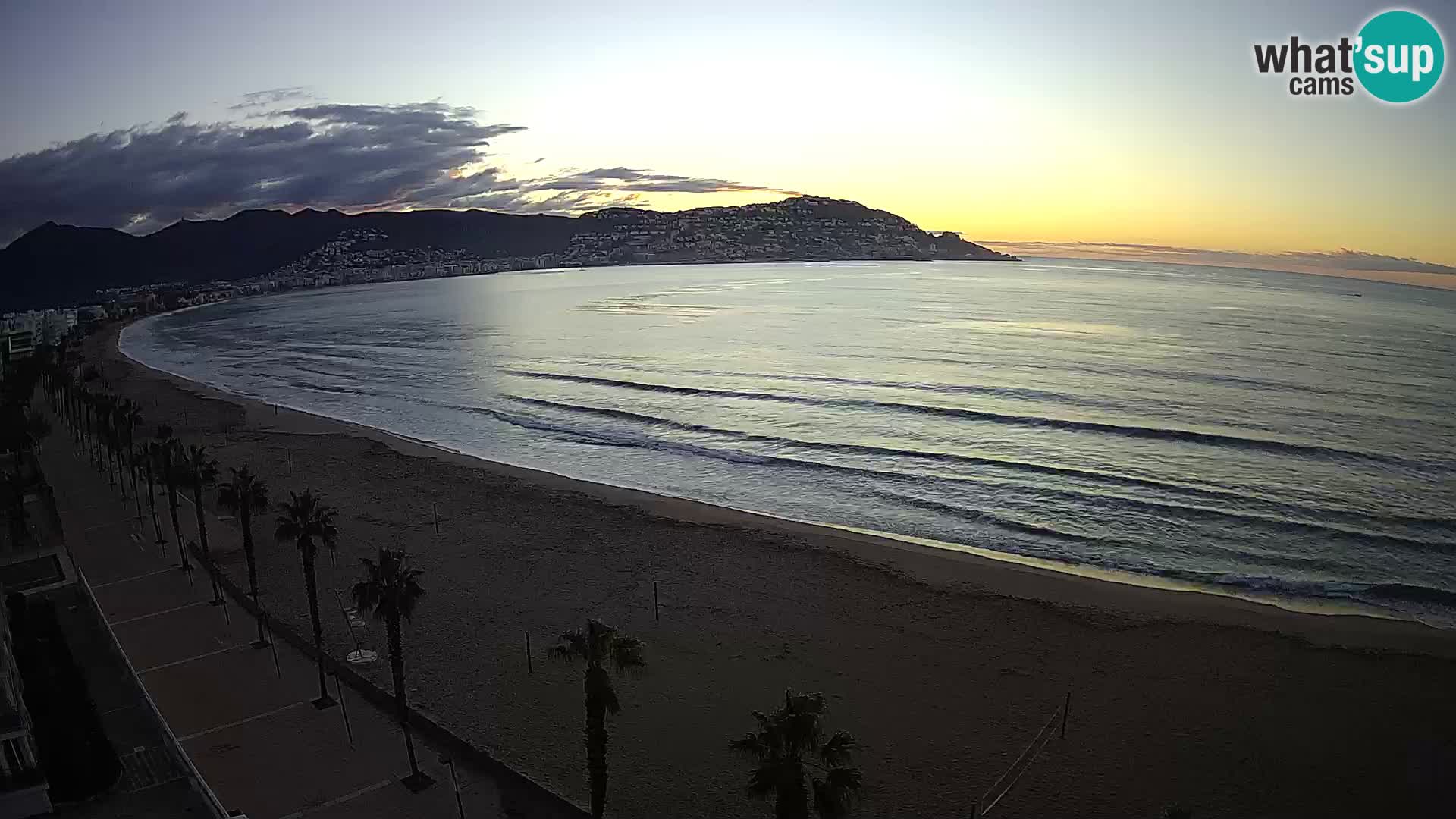 Live cam Roses  – Costa Brava spiaggia – Hotel MonteCarlo