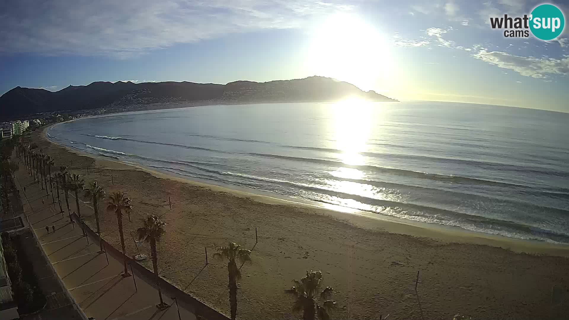 Live cam Roses  – Costa Brava spiaggia – Hotel MonteCarlo