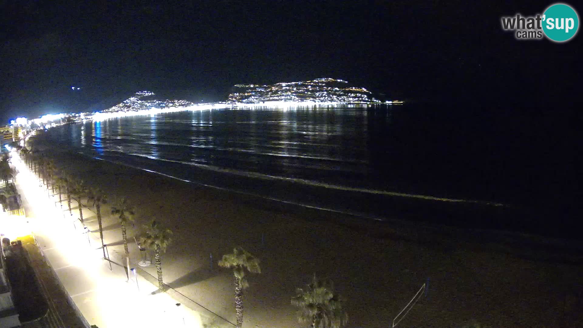 LIVEcam Roses plage Costa Brava – Hotel Montecarlo webcam Espagne