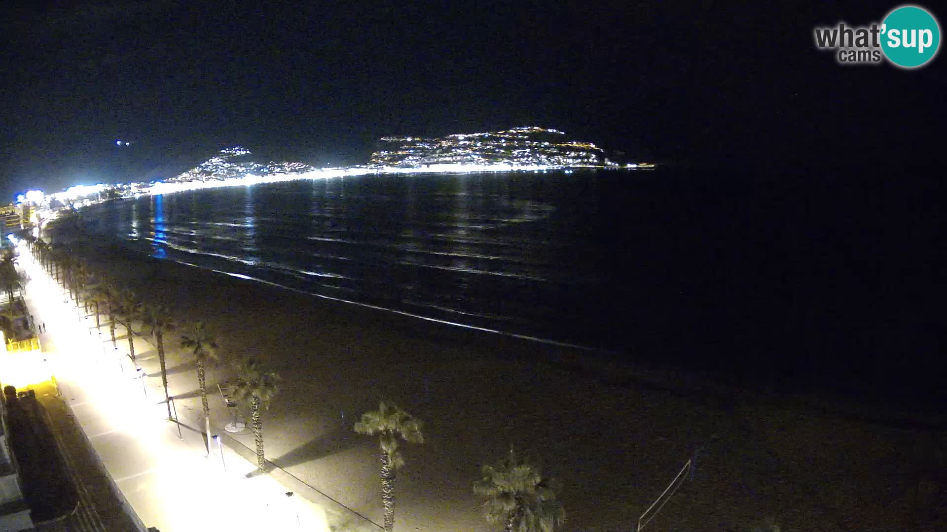 Webcam Costa Brava Roses Strand – Montecarlo Hotel livecam Spanien
