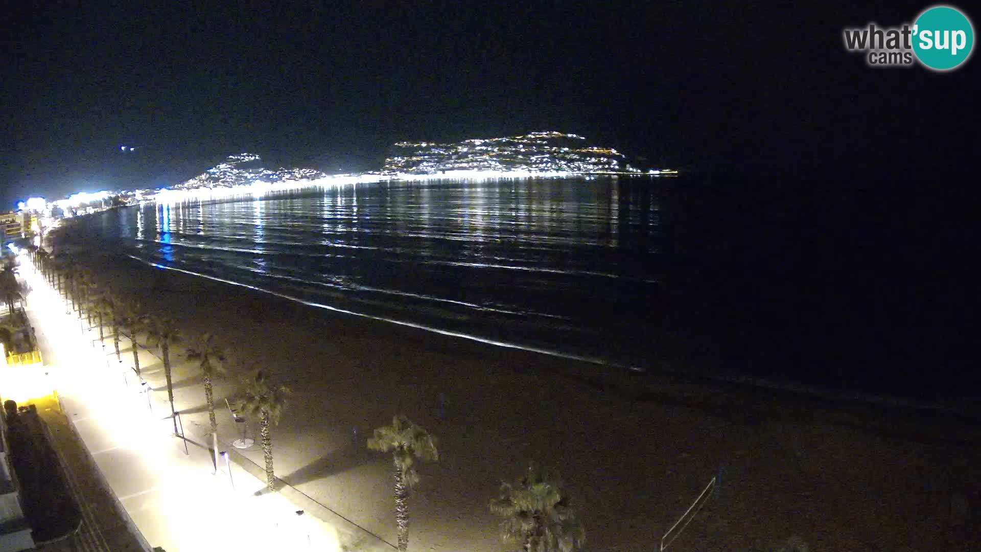 LIVEcam Roses plage Costa Brava – Hotel Montecarlo webcam Espagne