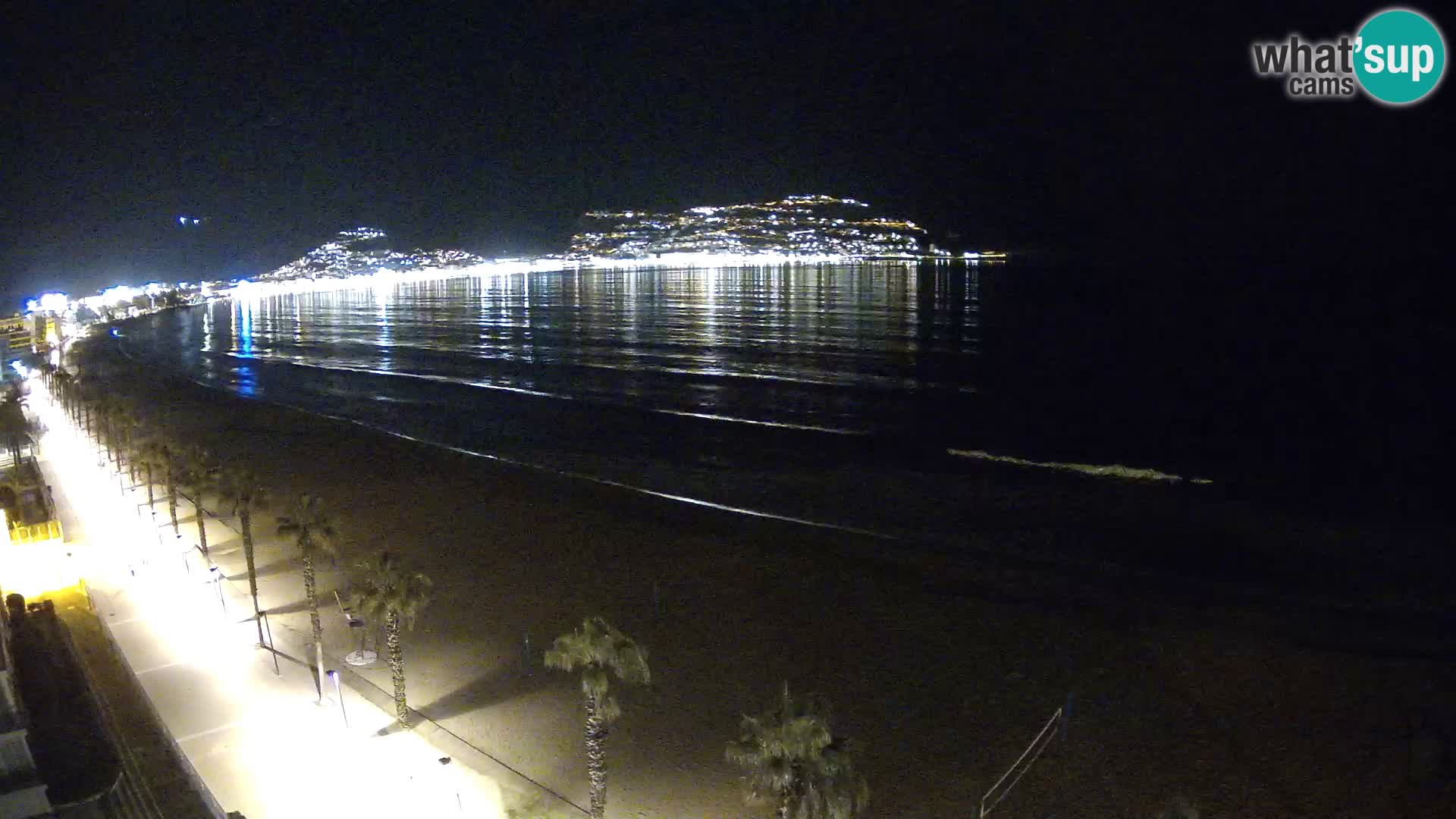 Webcam Costa Brava Roses Strand – Montecarlo Hotel livecam Spanien