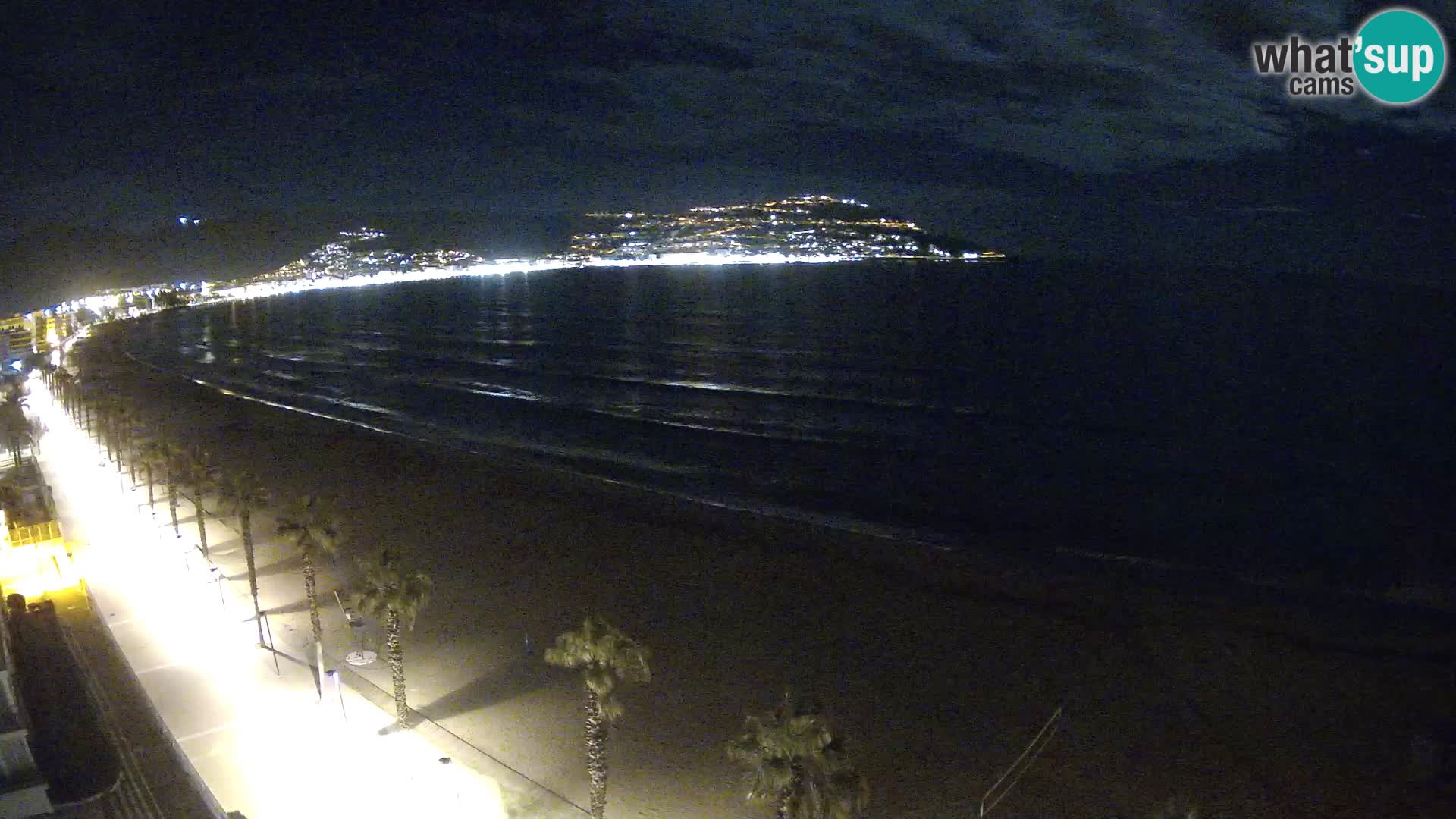 LIVEcam Roses plage Costa Brava – Hotel Montecarlo webcam Espagne