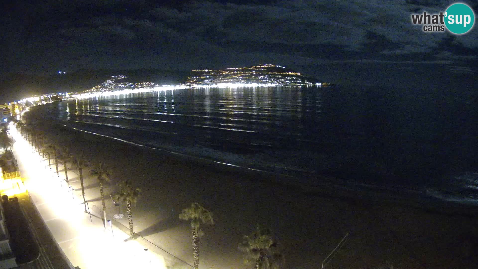 Webcam Costa Brava Roses Strand – Montecarlo Hotel livecam Spanien