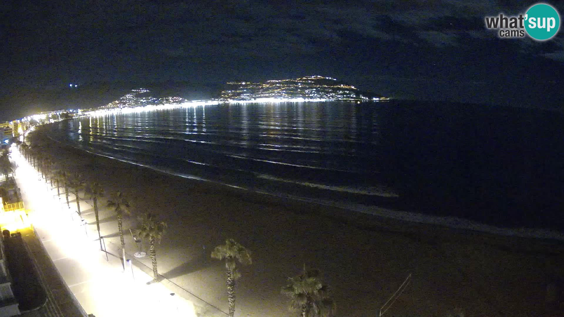 Webcam Costa Brava Roses Strand – Montecarlo Hotel livecam Spanien