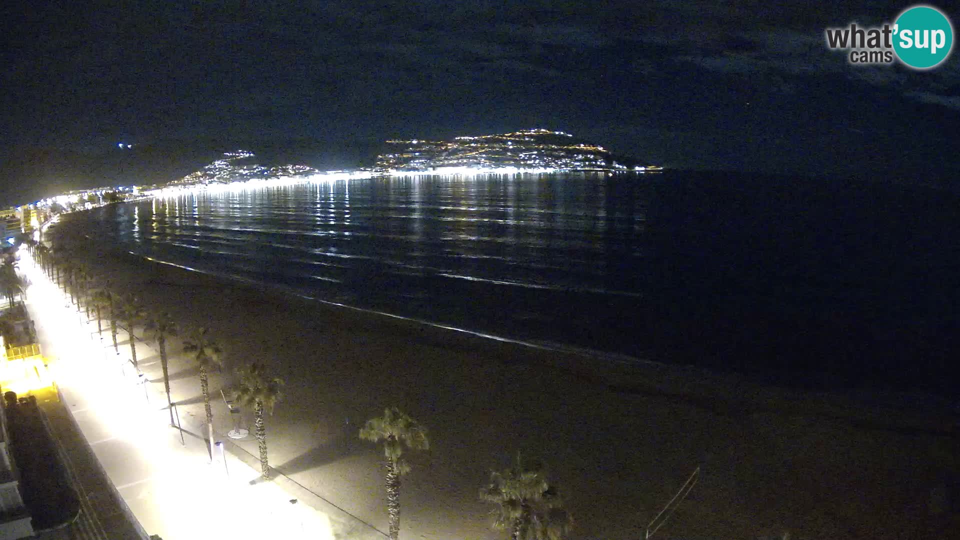 LIVEcam Roses plage Costa Brava – Hotel Montecarlo webcam Espagne