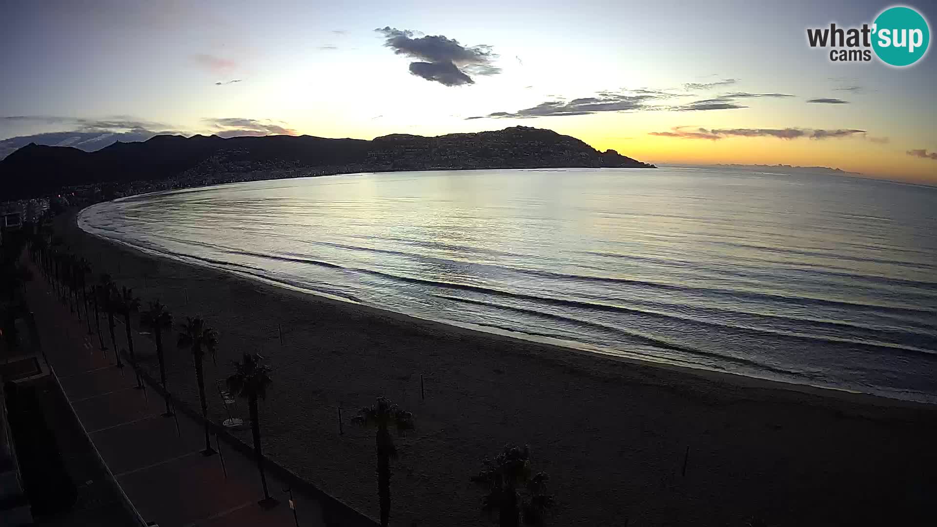 Roses camera en vivo playa Costa Brava- Hotel MonteCarlo