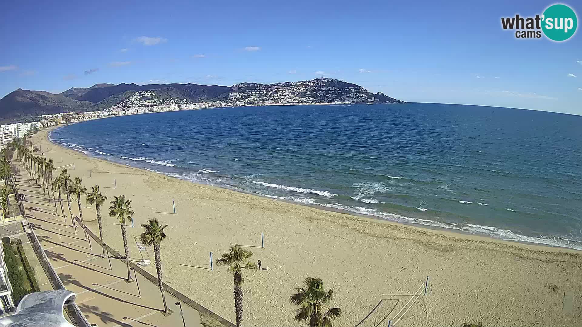 Web kamera Roses – Španijolska – Pogled sa hotela MonteCarlo