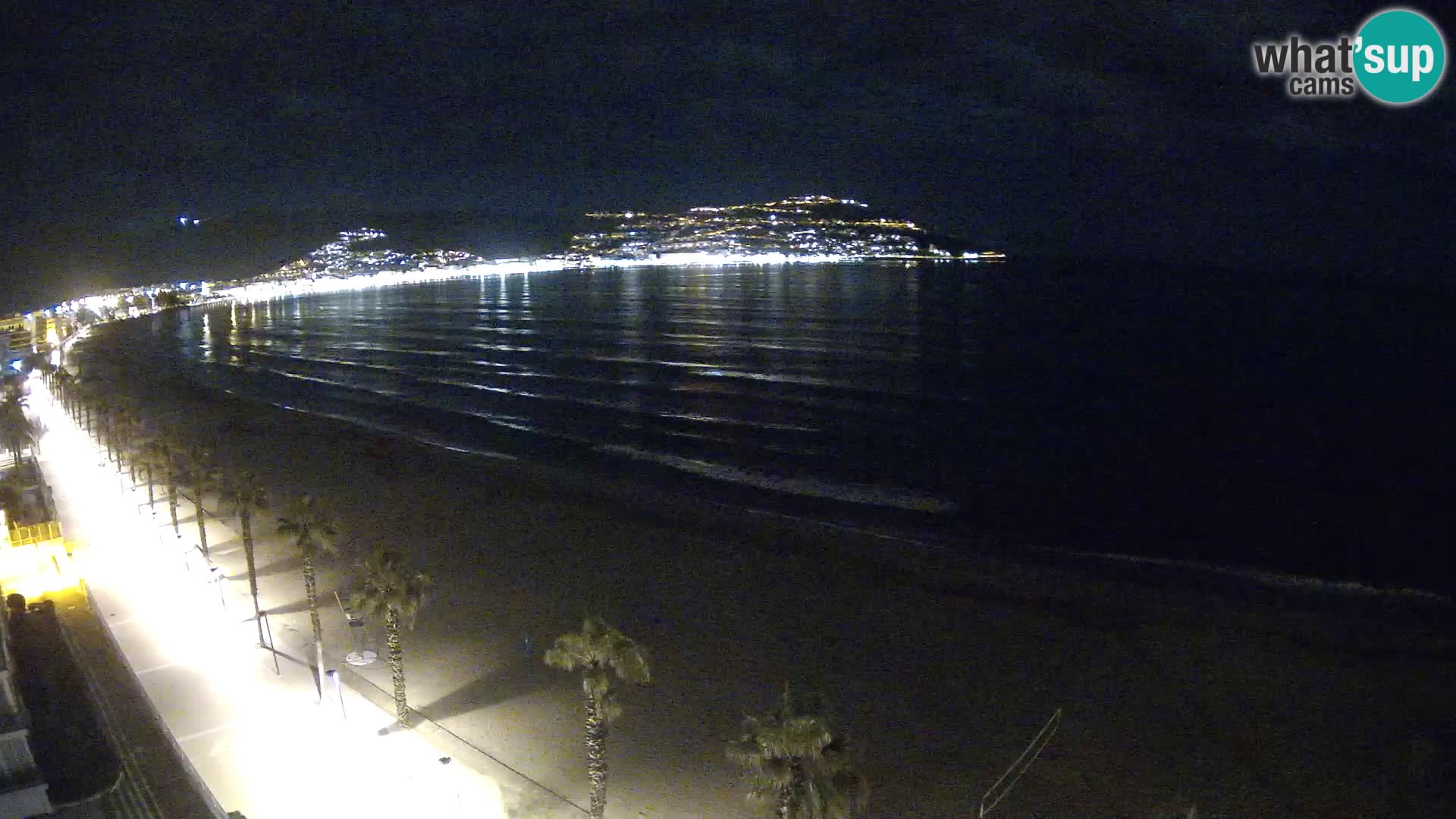 Webcam Costa Brava Roses Strand – Montecarlo Hotel livecam Spanien