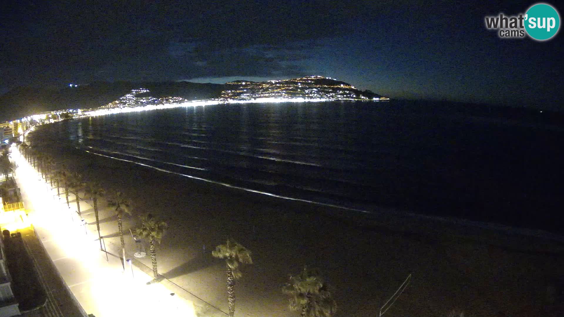 Live cam Roses  – Costa Brava spiaggia – Hotel MonteCarlo