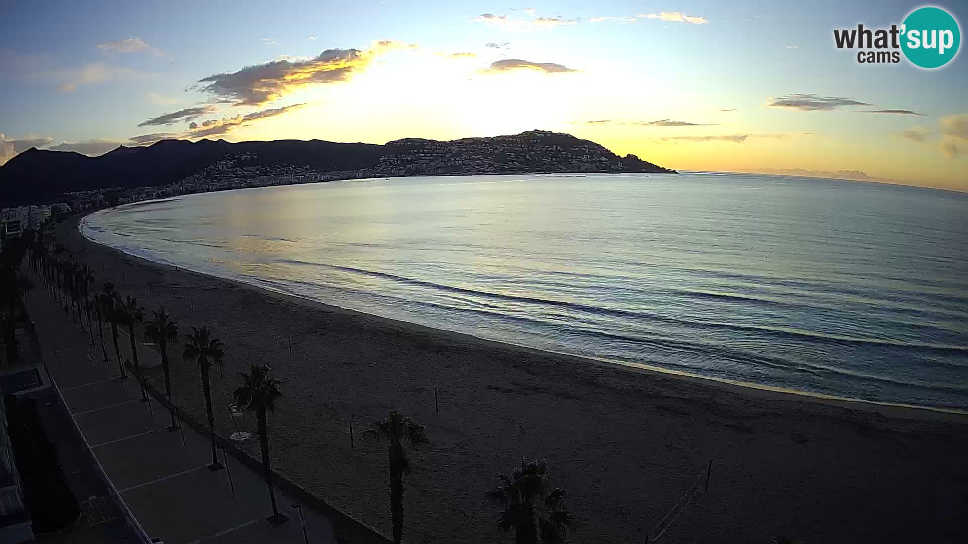 Live cam Roses  – Costa Brava spiaggia – Hotel MonteCarlo