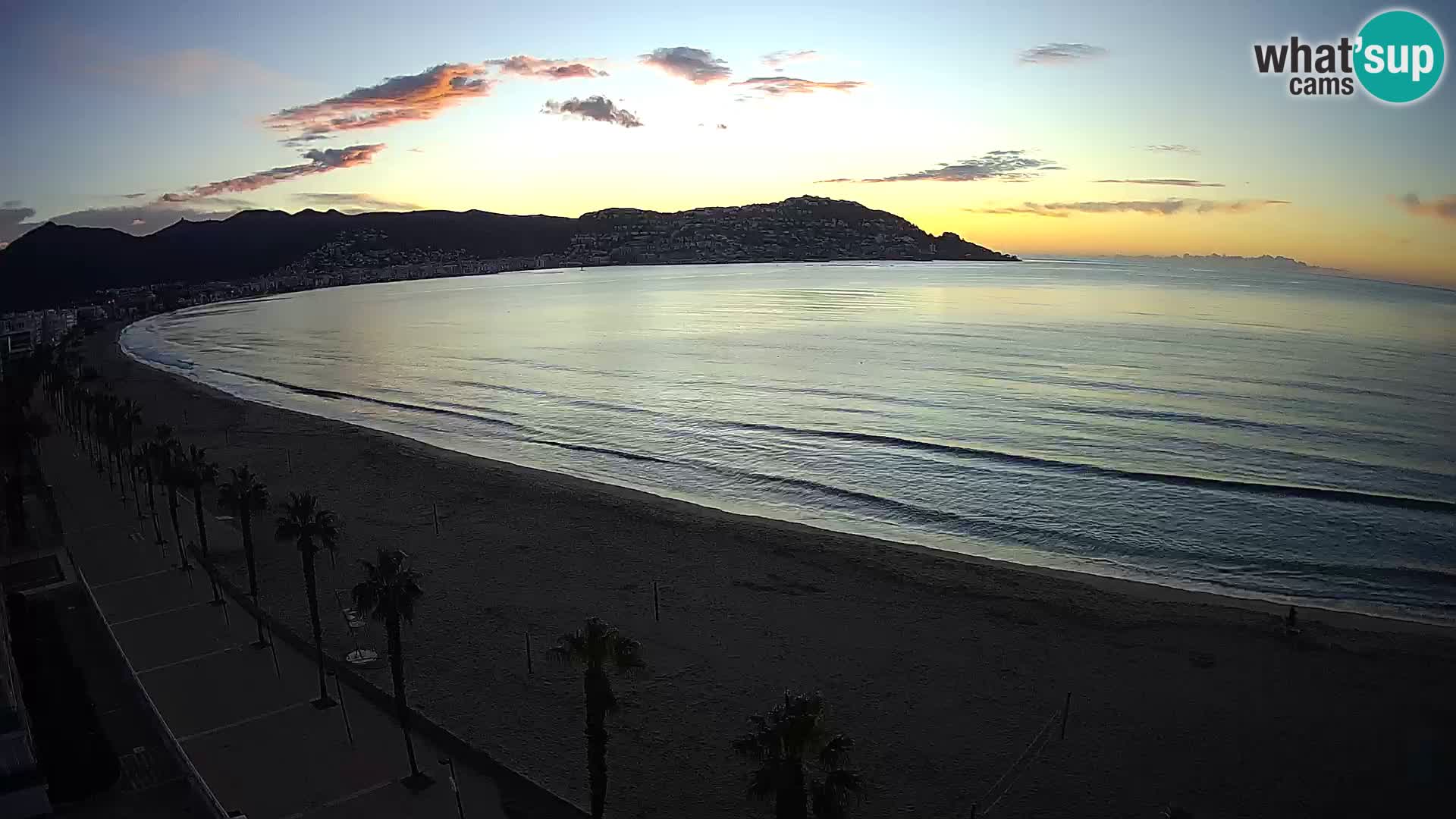 Roses camera en vivo playa Costa Brava- Hotel MonteCarlo