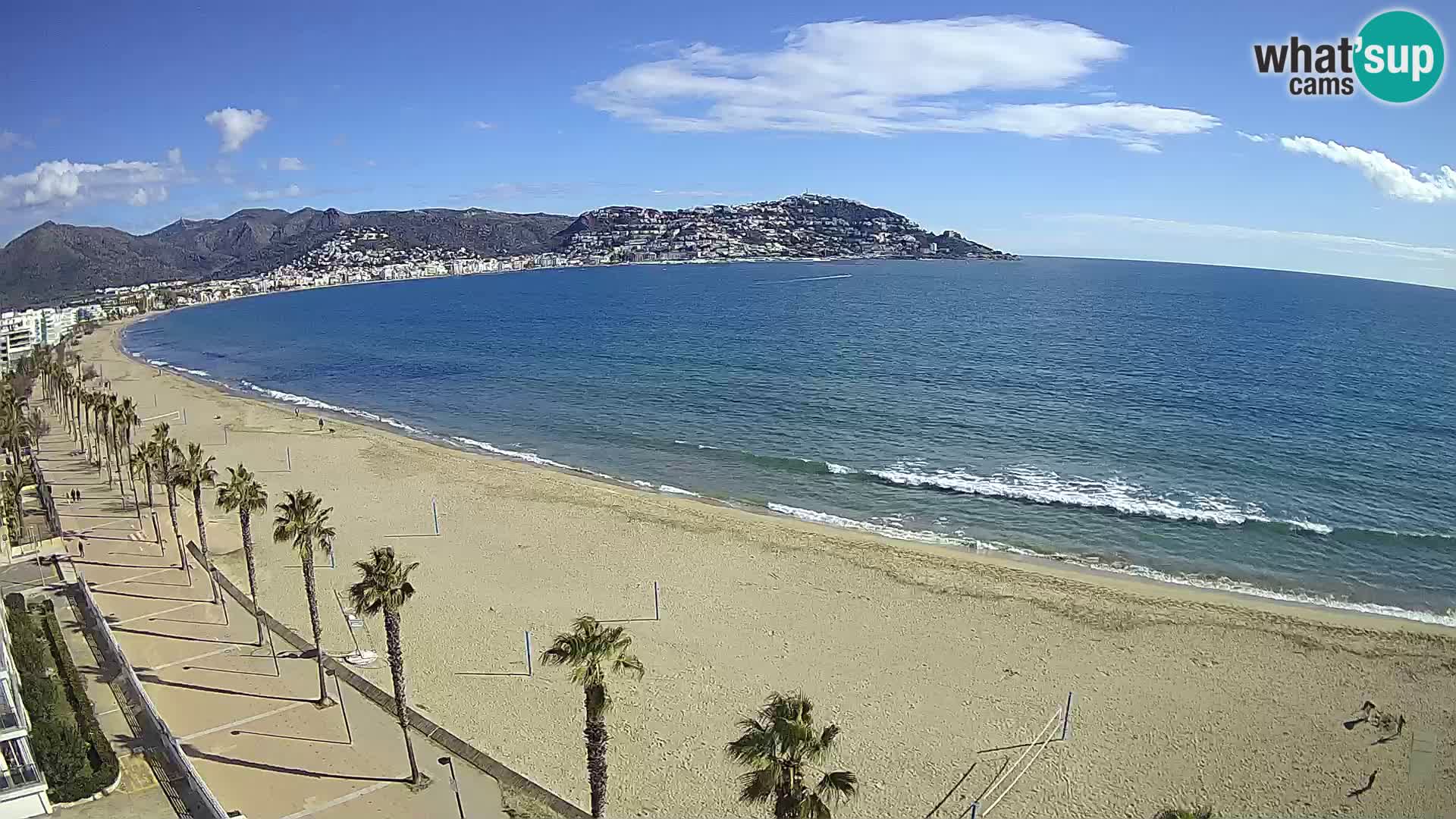 Spletna kamera Roses – Španija – Pogled s hotela MonteCarlo