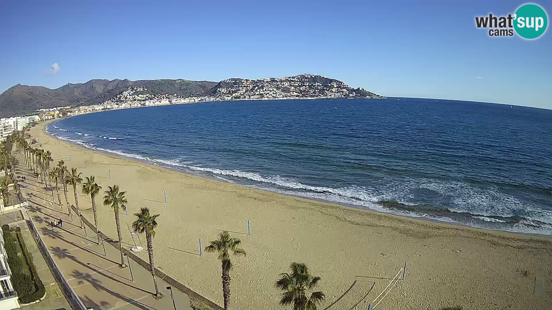 Web kamera Roses – Španijolska – Pogled sa hotela MonteCarlo