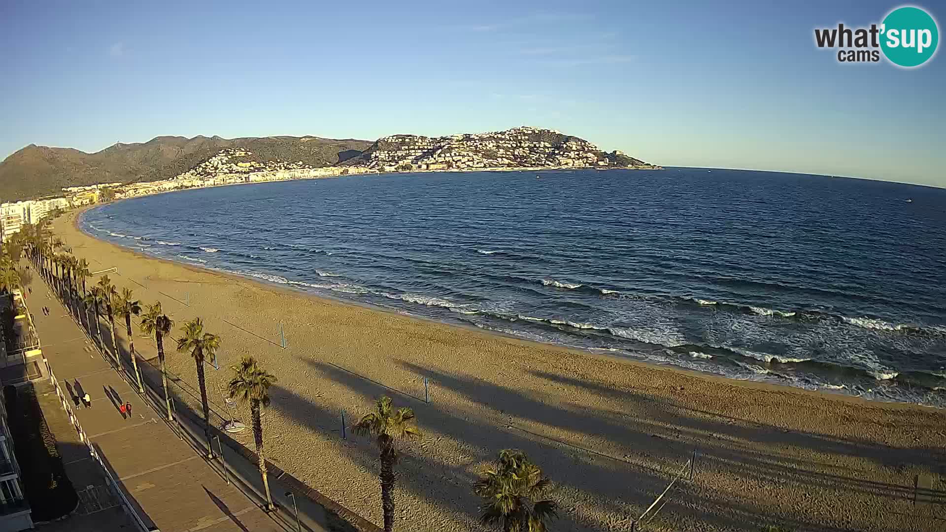 Webcam Costa Brava Roses Strand – Montecarlo Hotel livecam Spanien