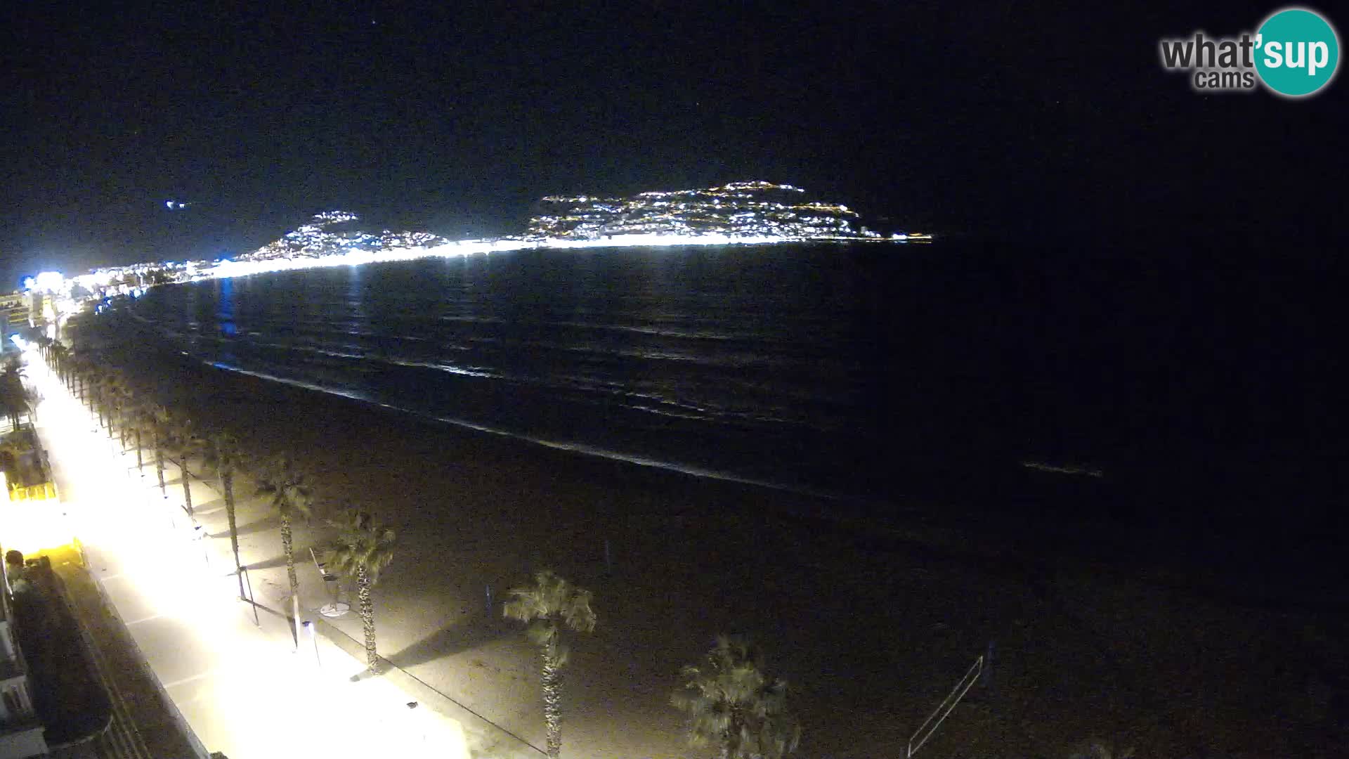 Webcam Costa Brava Roses Strand – Montecarlo Hotel livecam Spanien