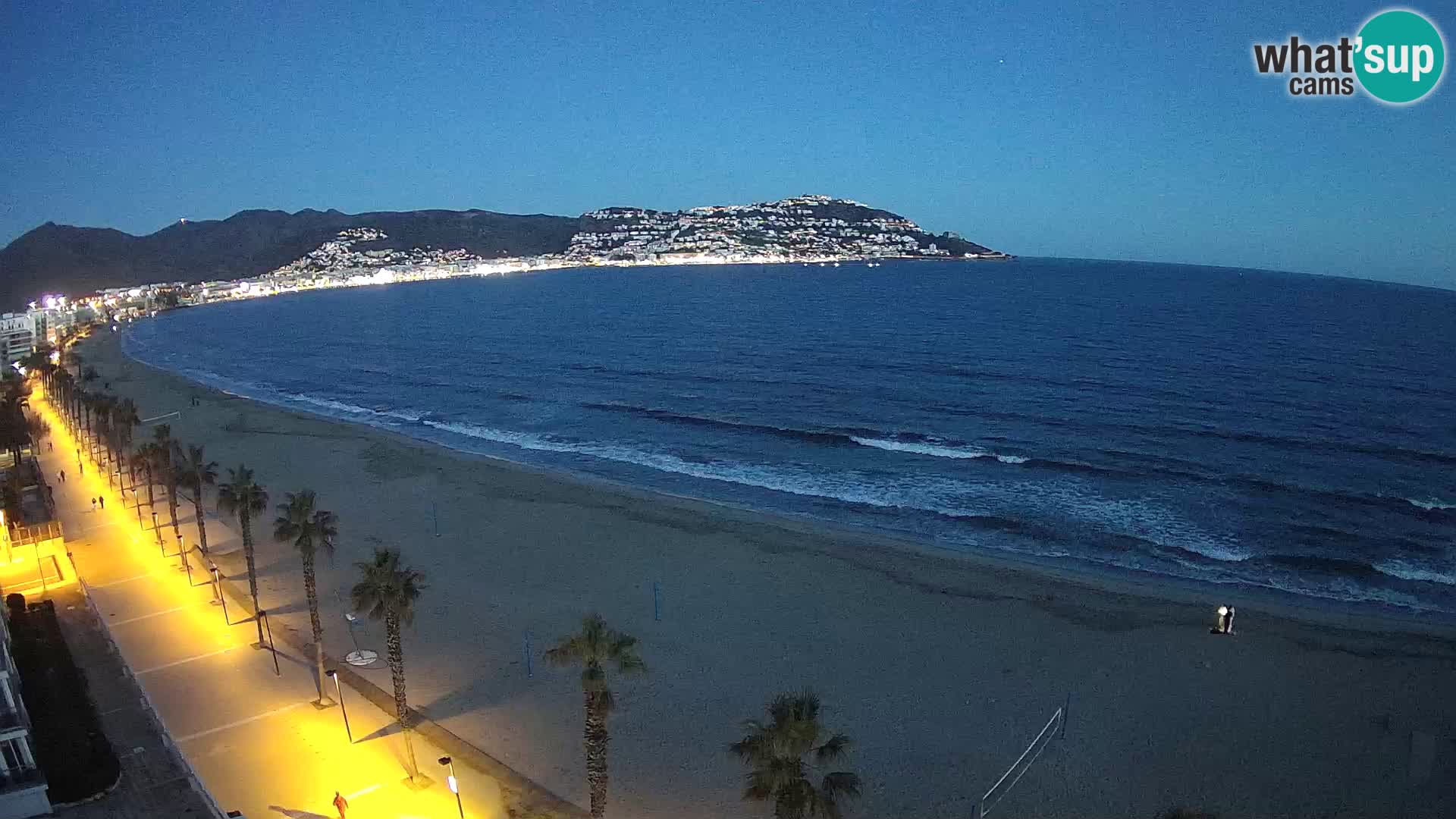 Roses camera en vivo playa Costa Brava- Hotel MonteCarlo