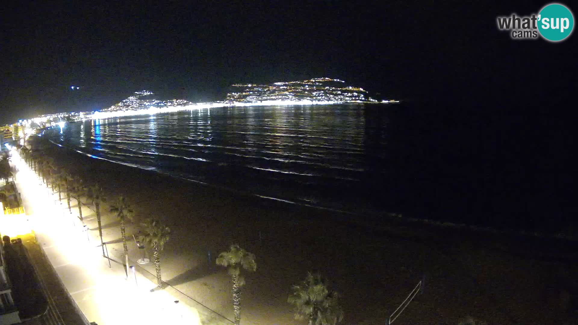Webcam Costa Brava Roses Strand – Montecarlo Hotel livecam Spanien