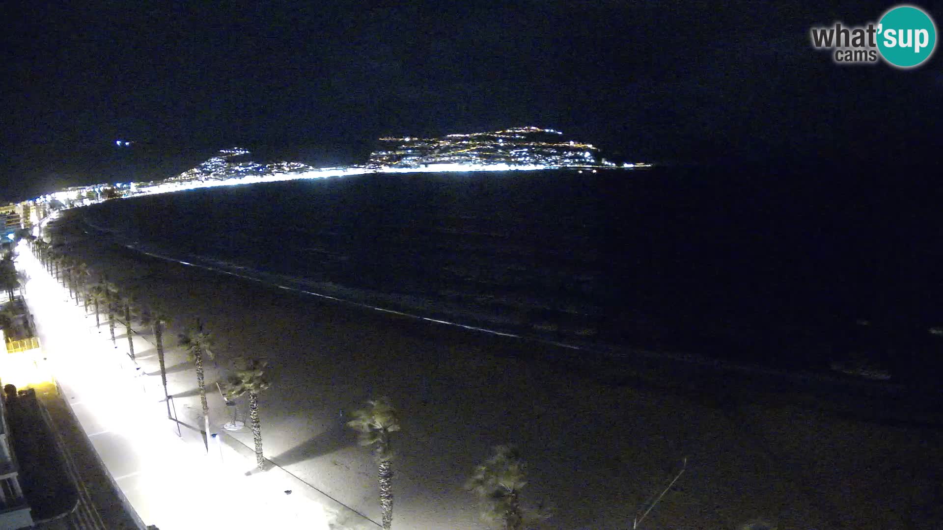 Webcam Costa Brava Roses Strand – Montecarlo Hotel livecam Spanien