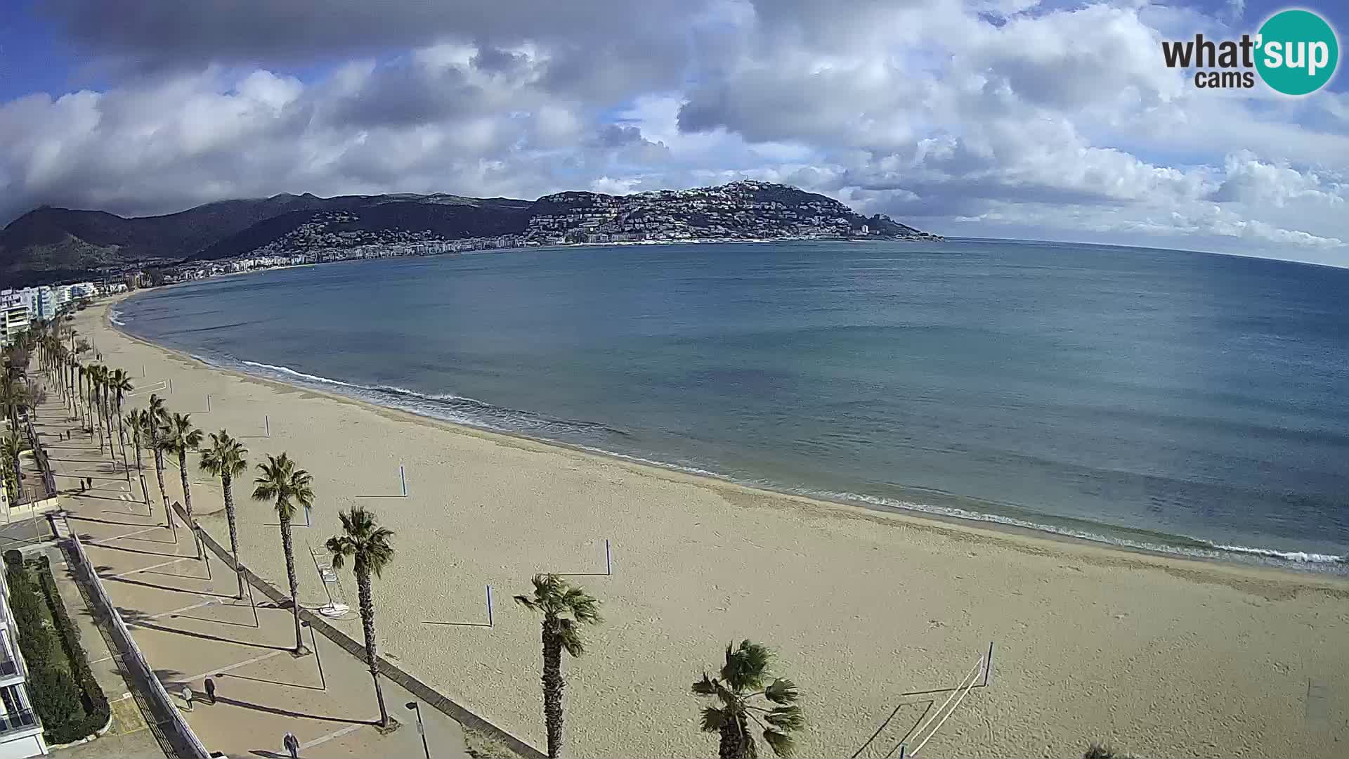 Roses camera en vivo playa Costa Brava- Hotel MonteCarlo