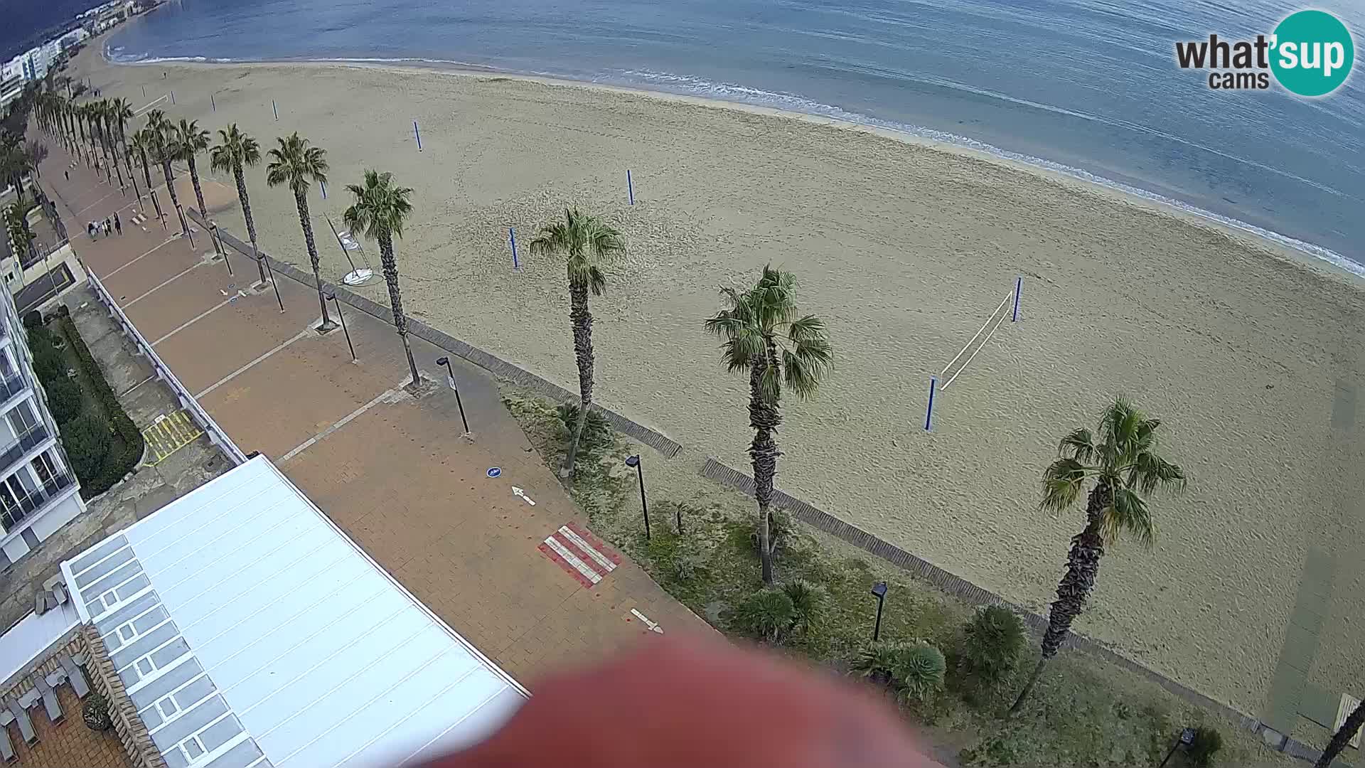 Spletna kamera Roses – Španija – Pogled s hotela MonteCarlo