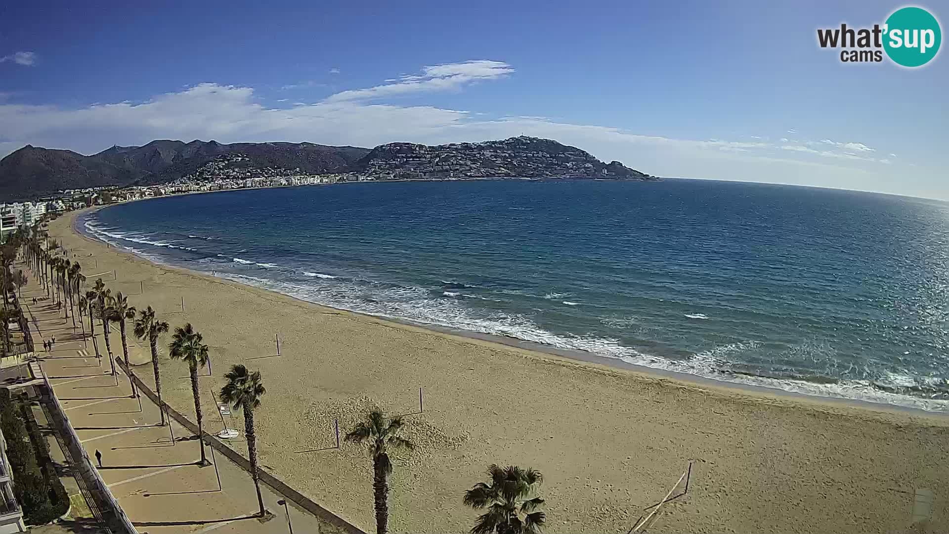 Web kamera Roses – Španijolska – Pogled sa hotela MonteCarlo