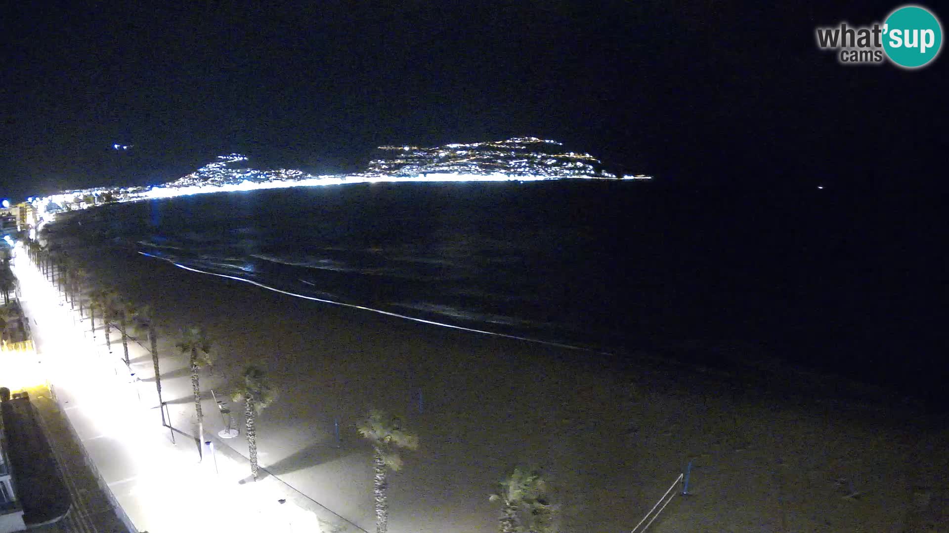 Webcam Costa Brava Roses Strand – Montecarlo Hotel livecam Spanien