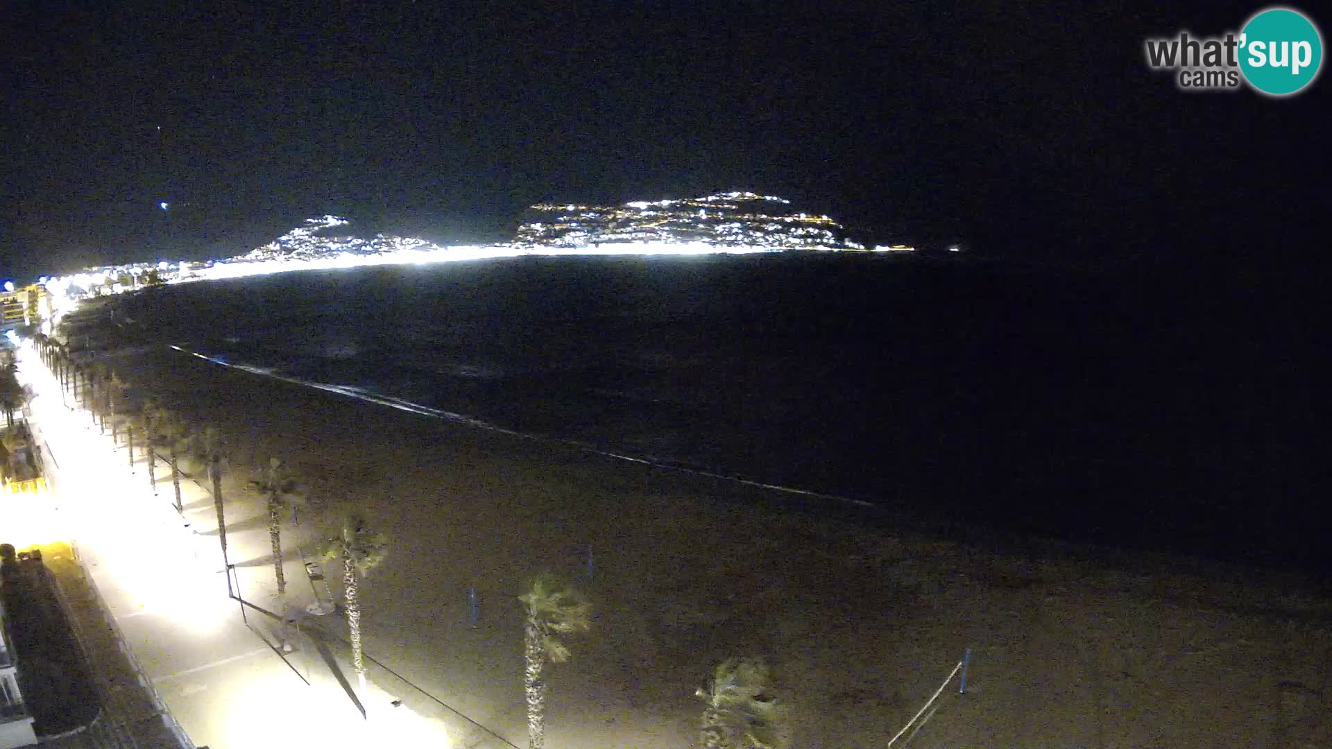 Webcam Costa Brava Roses Strand – Montecarlo Hotel livecam Spanien