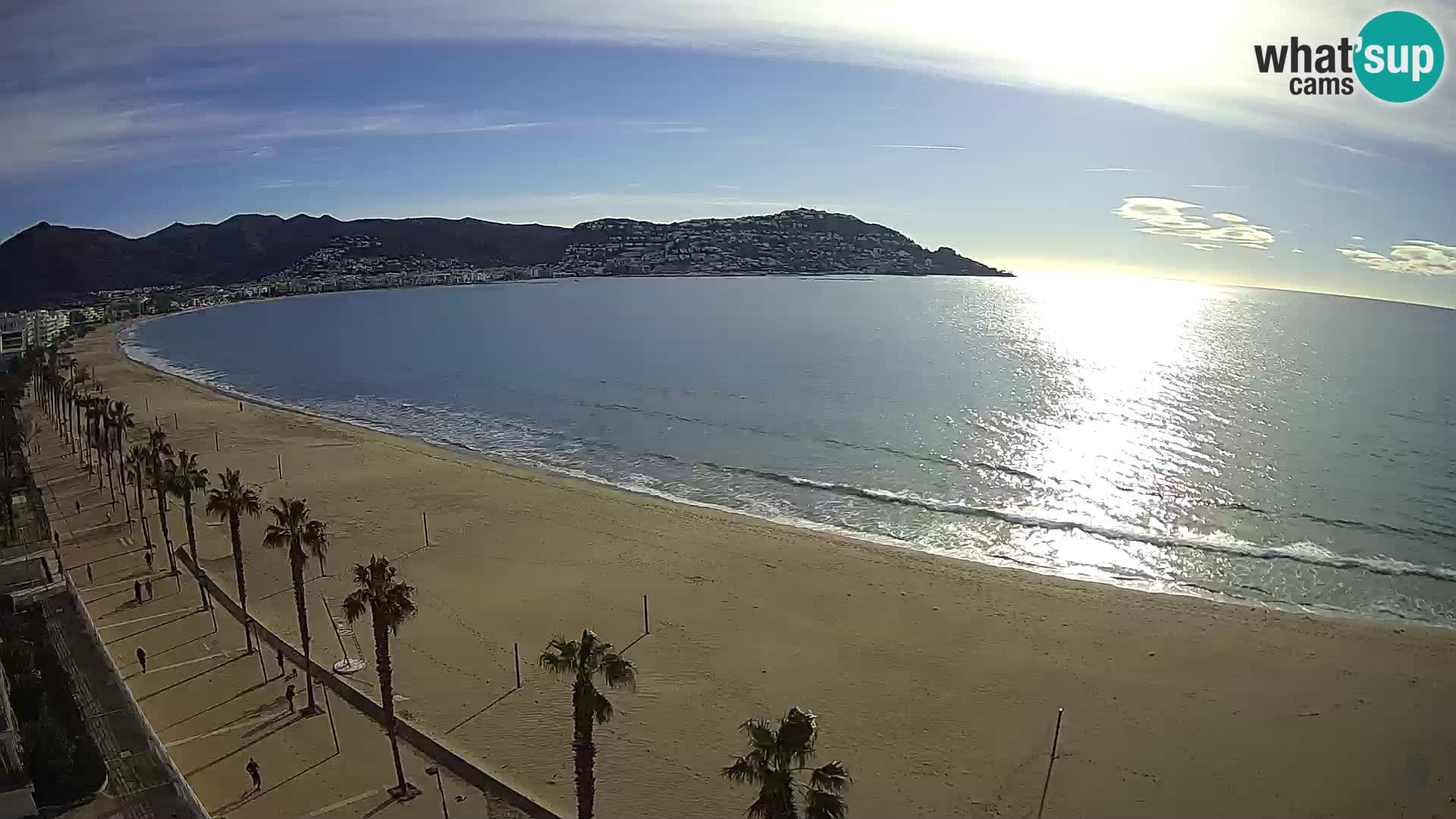 LIVEcam Roses plage Costa Brava – Hotel Montecarlo webcam Espagne