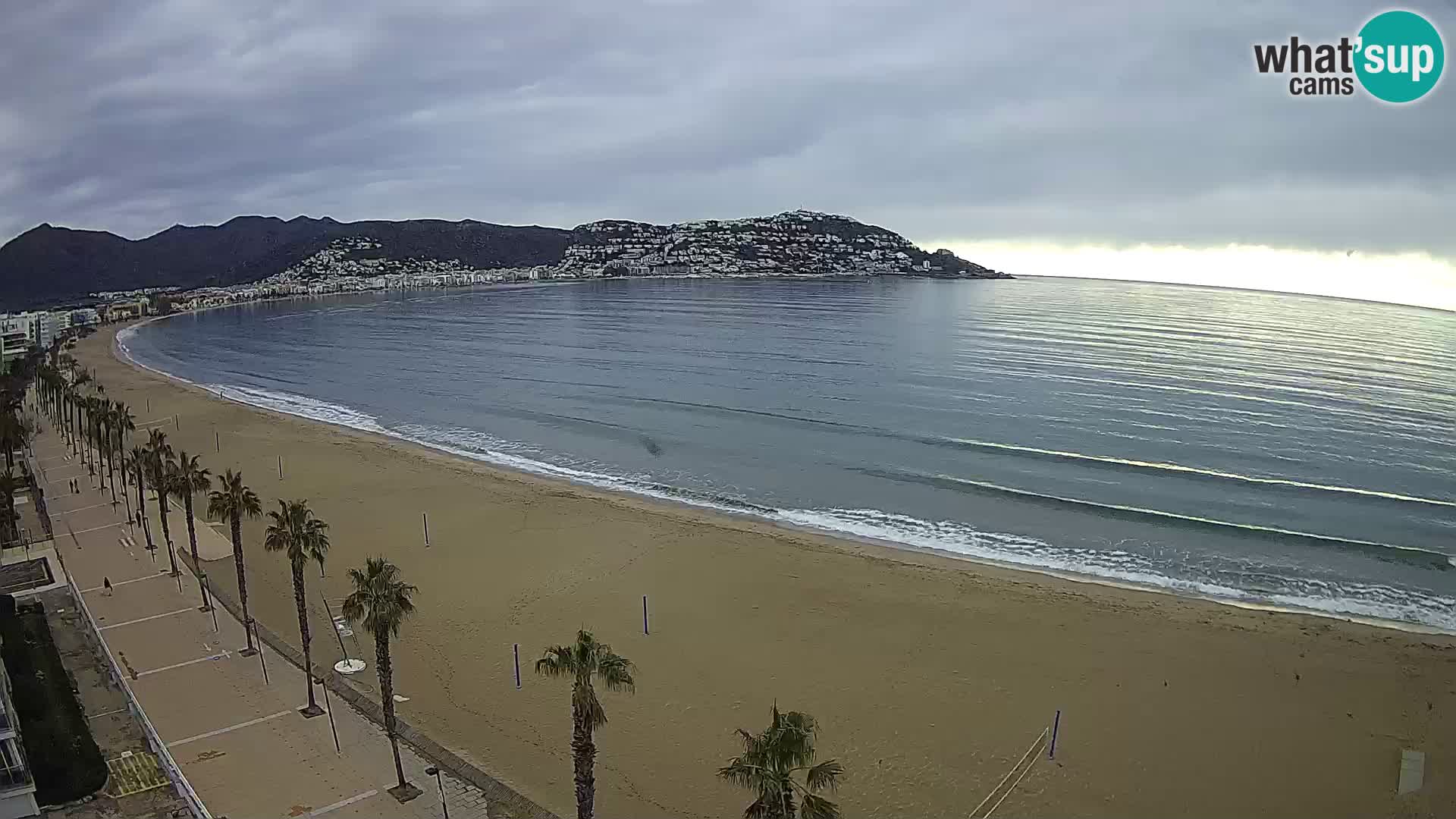 Roses camera en vivo playa Costa Brava- Hotel MonteCarlo