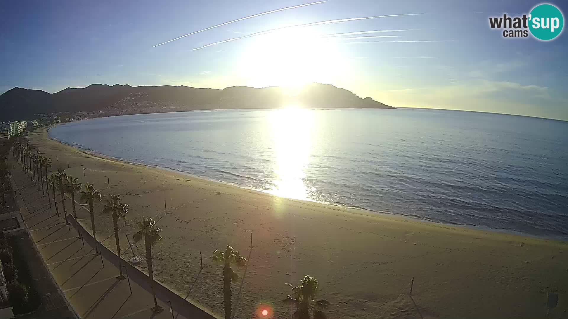 Webcam Costa Brava Roses Strand – Montecarlo Hotel livecam Spanien