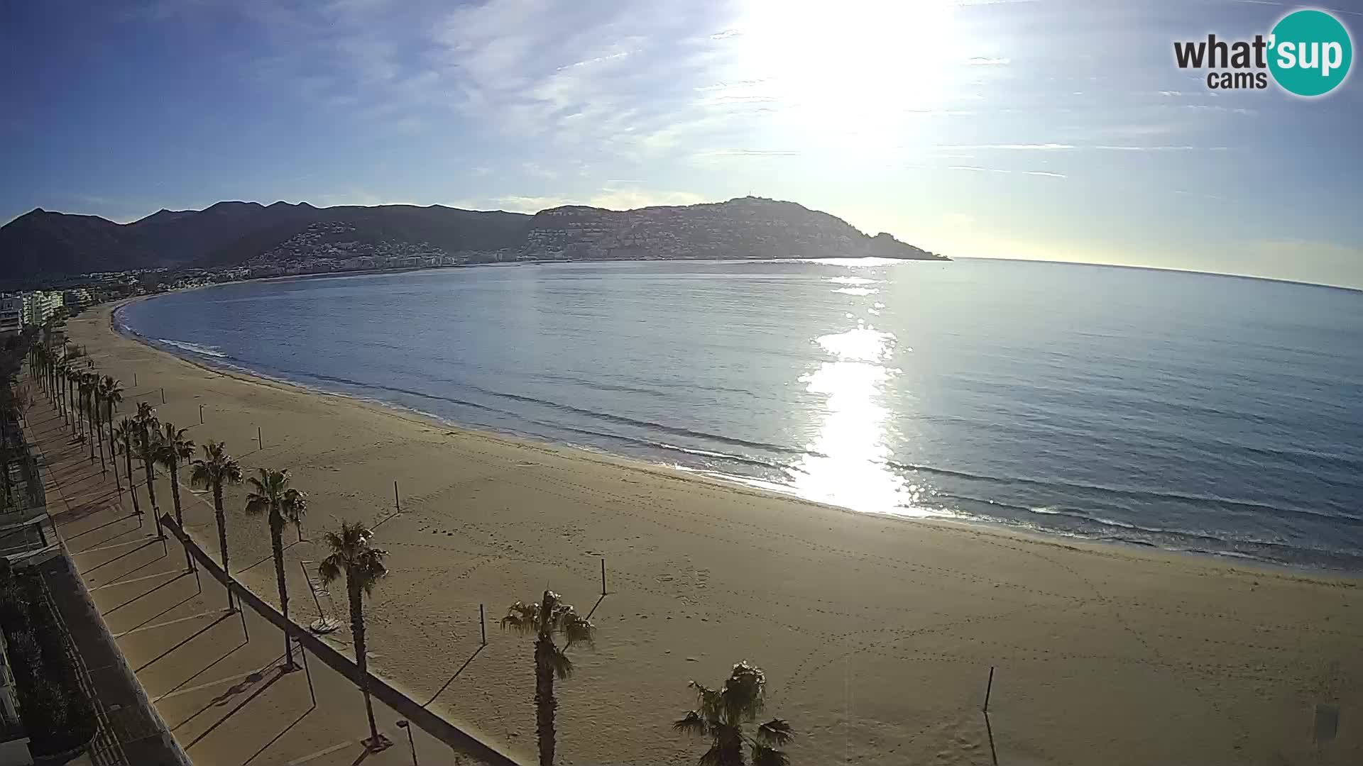 Live cam Roses  – Costa Brava spiaggia – Hotel MonteCarlo