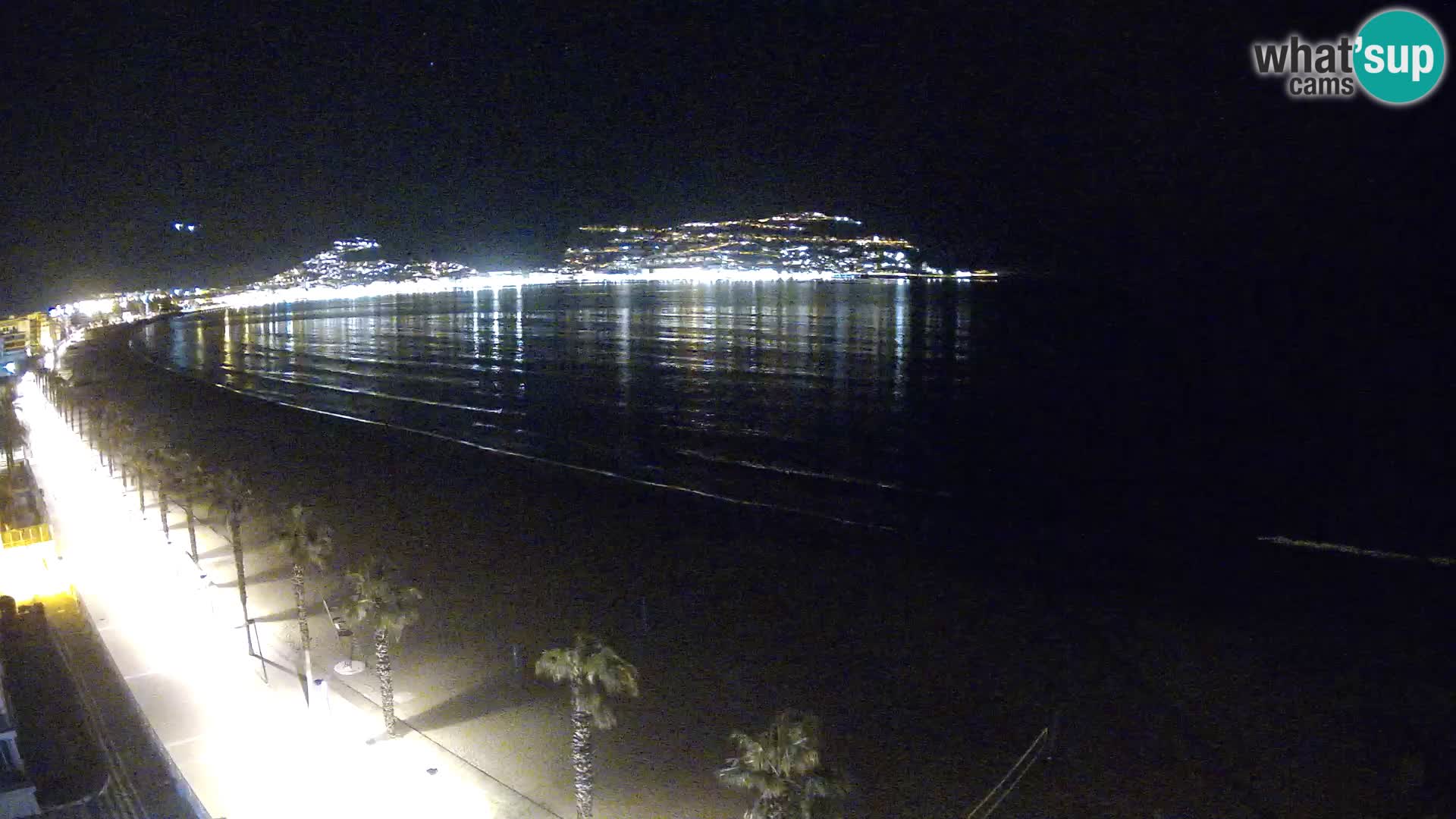 LIVEcam Roses plage Costa Brava – Hotel Montecarlo webcam Espagne
