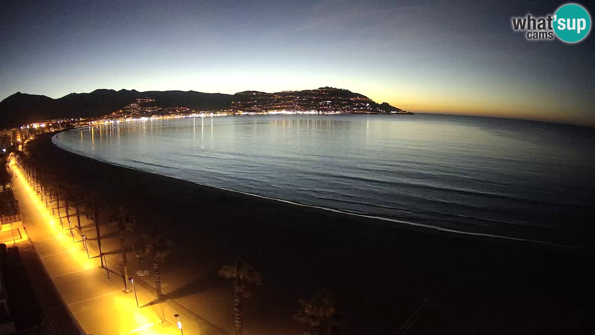 LIVEcam Roses plage Costa Brava – Hotel Montecarlo webcam Espagne