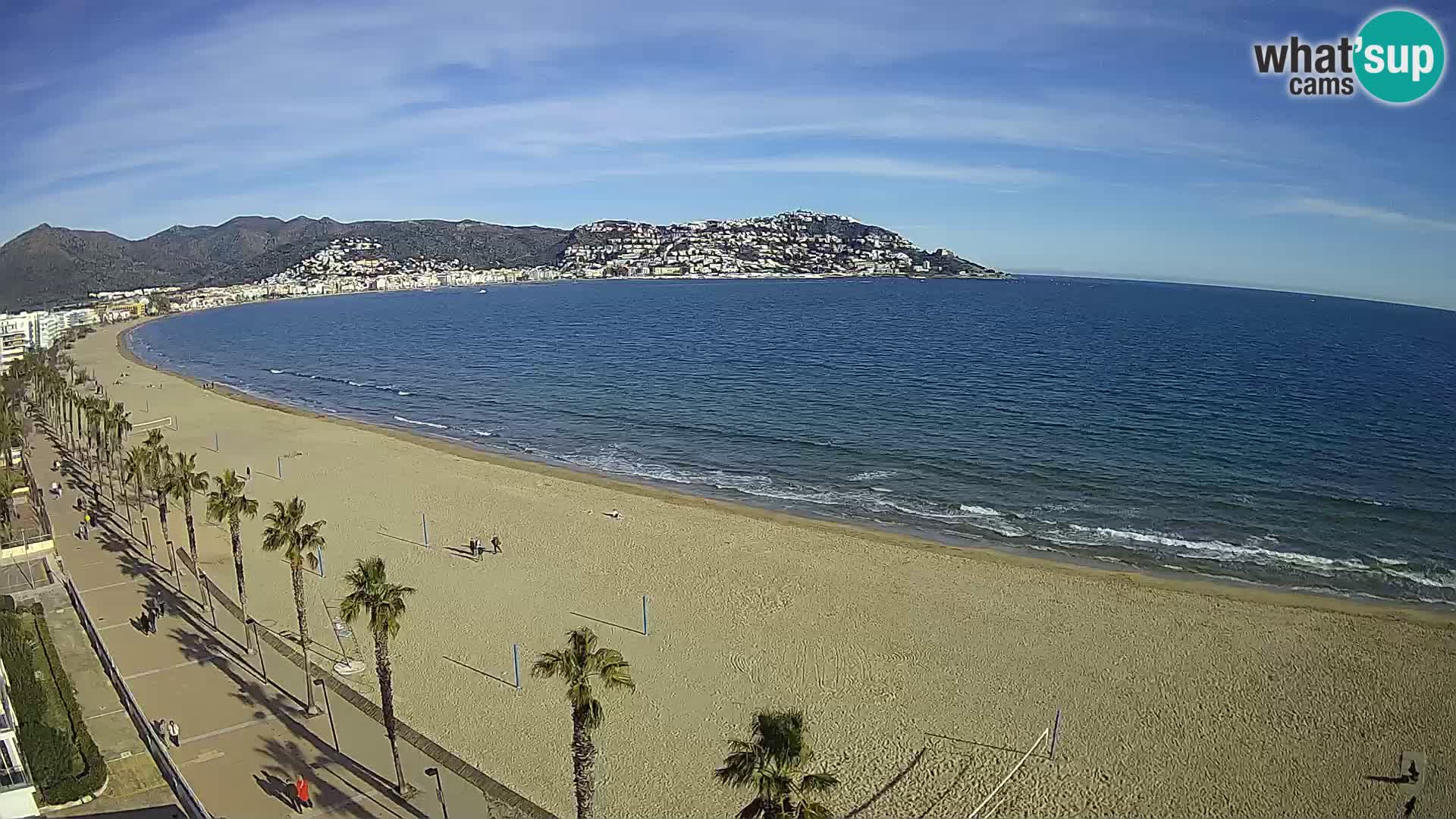 Live cam Roses  – Costa Brava spiaggia – Hotel MonteCarlo